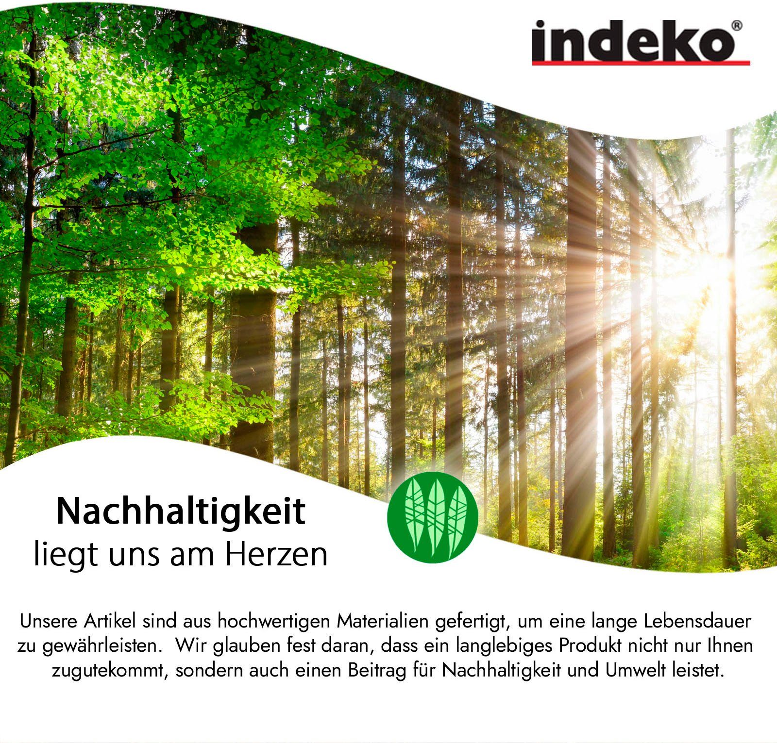indeko Gordijnroede Marbella Complete set inclusief ringen en montagemateriaal (1 stuk)