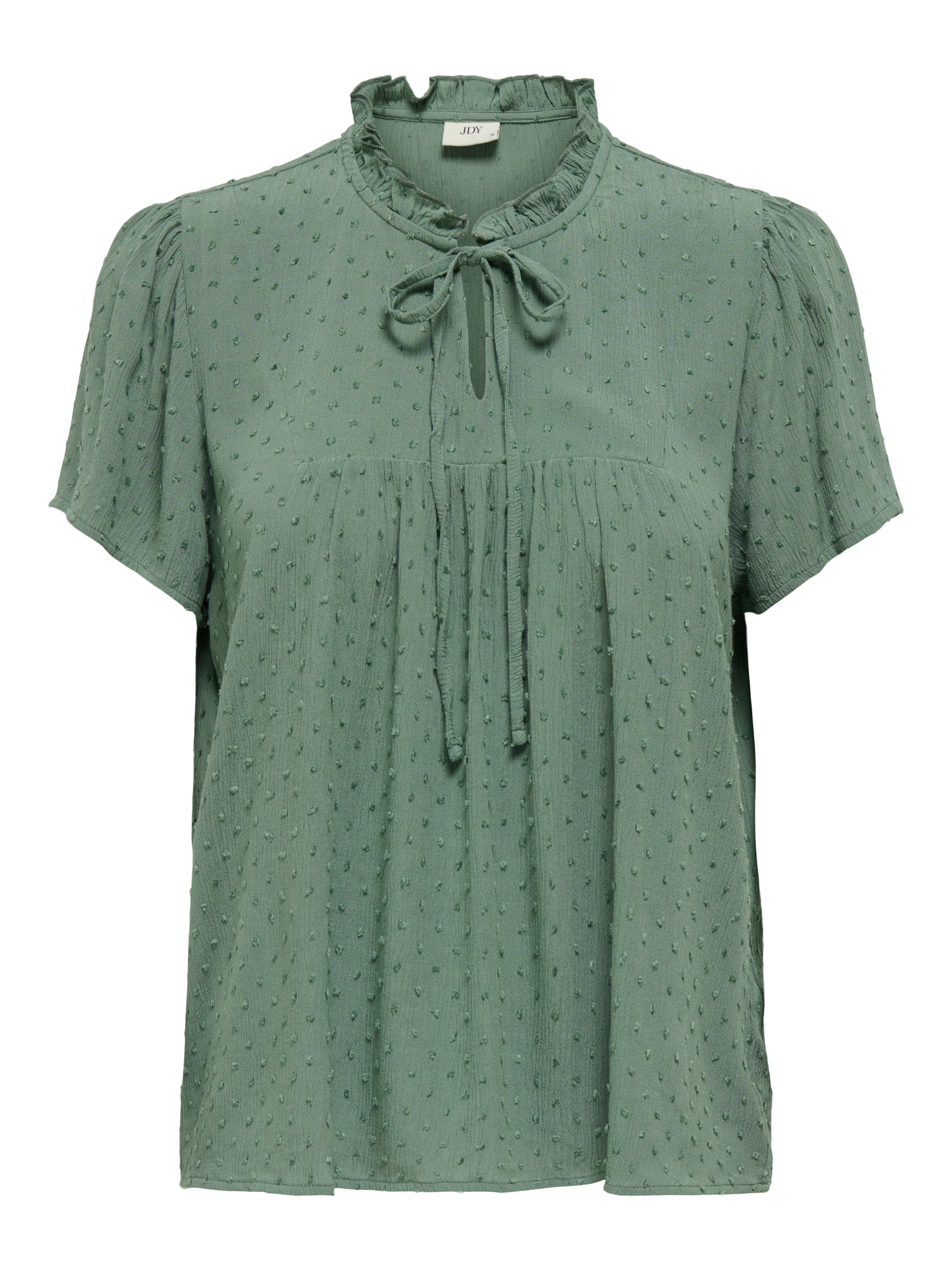 JDY Blouse met korte mouwen JDYLIMA LIFE S/S TOP WVN NOOS