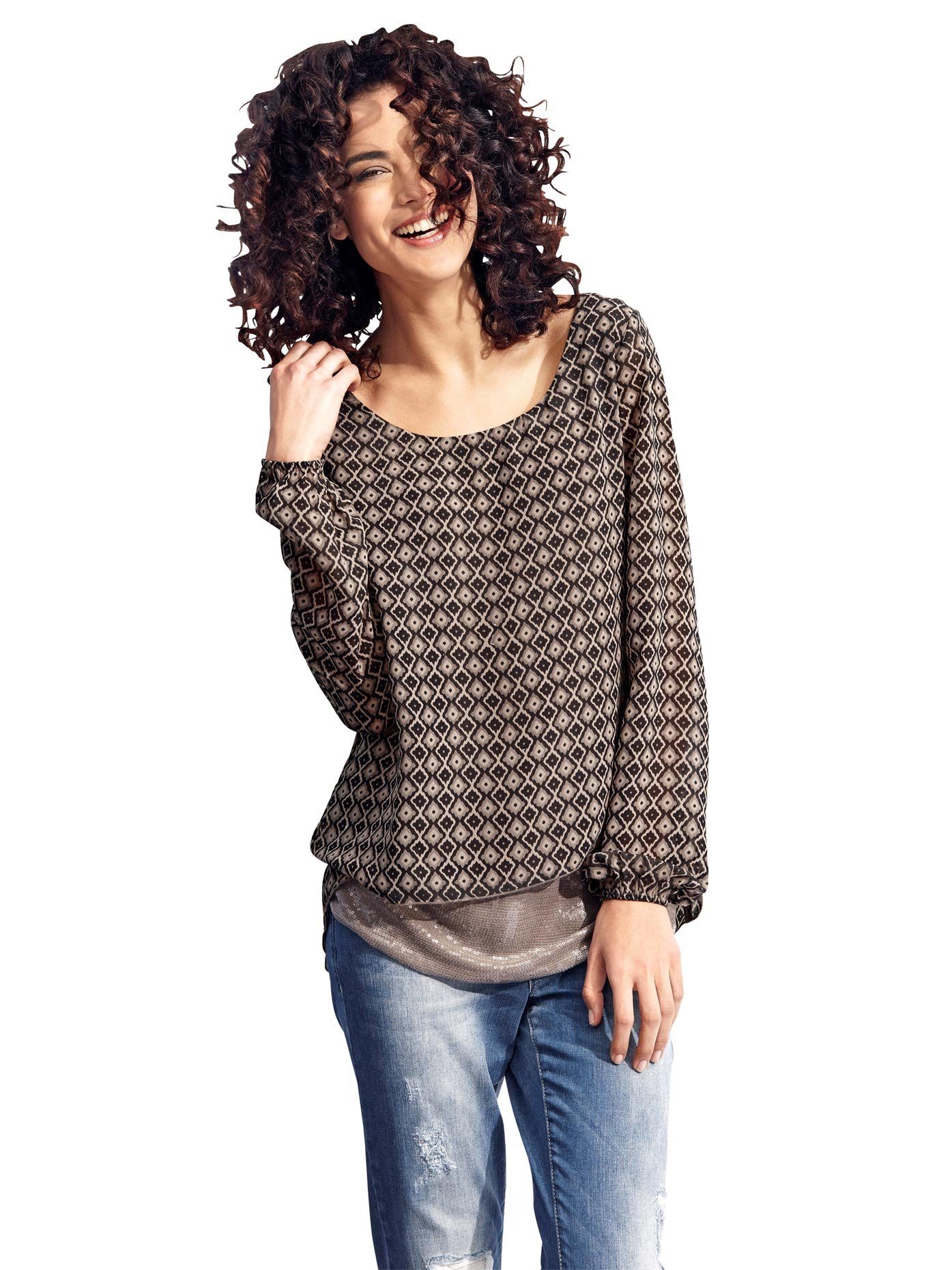 heine Lange blouse