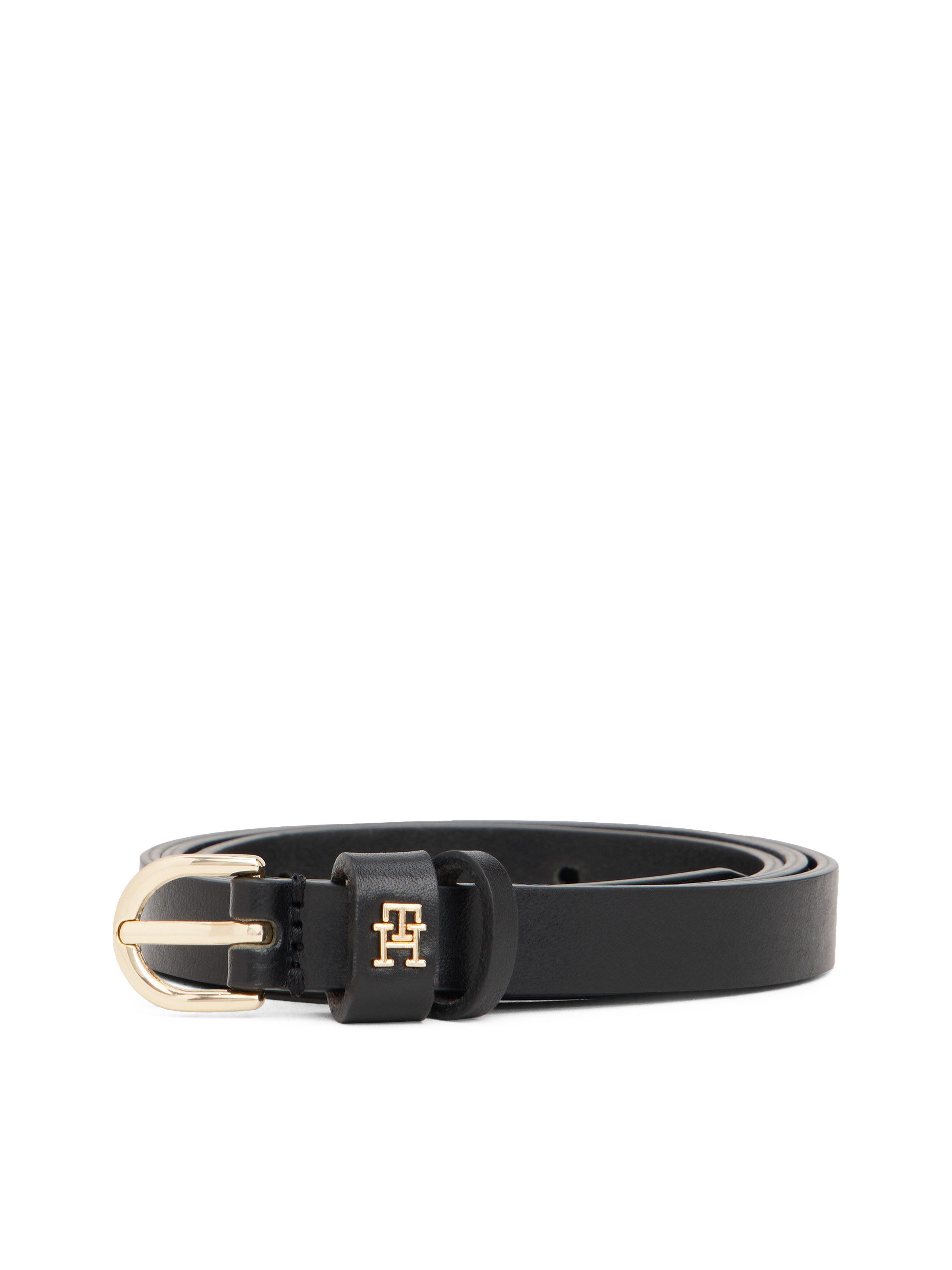 Tommy Hilfiger Leren riem ESSENTIAL EFFORTLESS GOLD