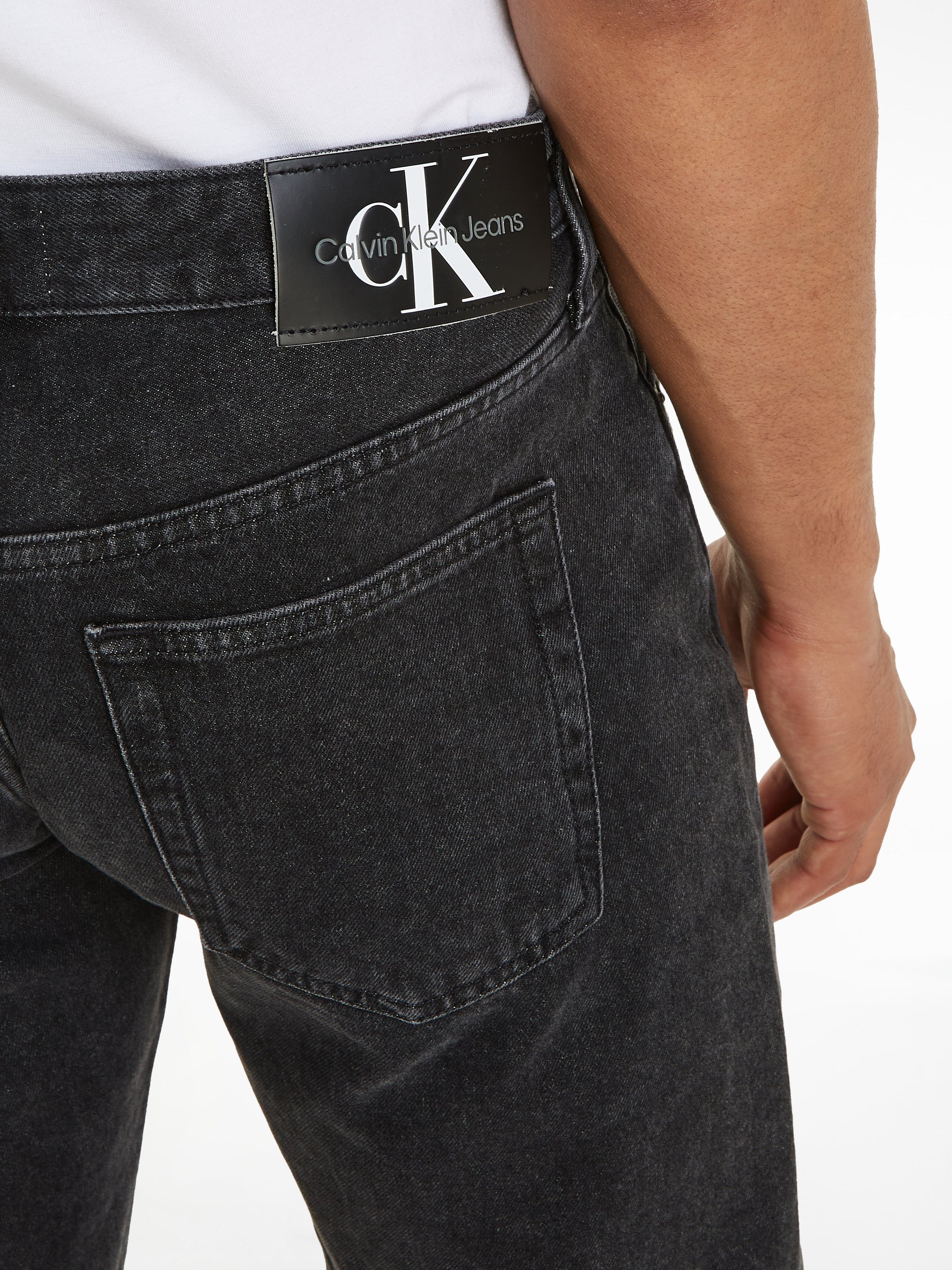 Calvin Klein Regular fit jeans REGULAR SHORT in een klassiek 5-pocketsmodel