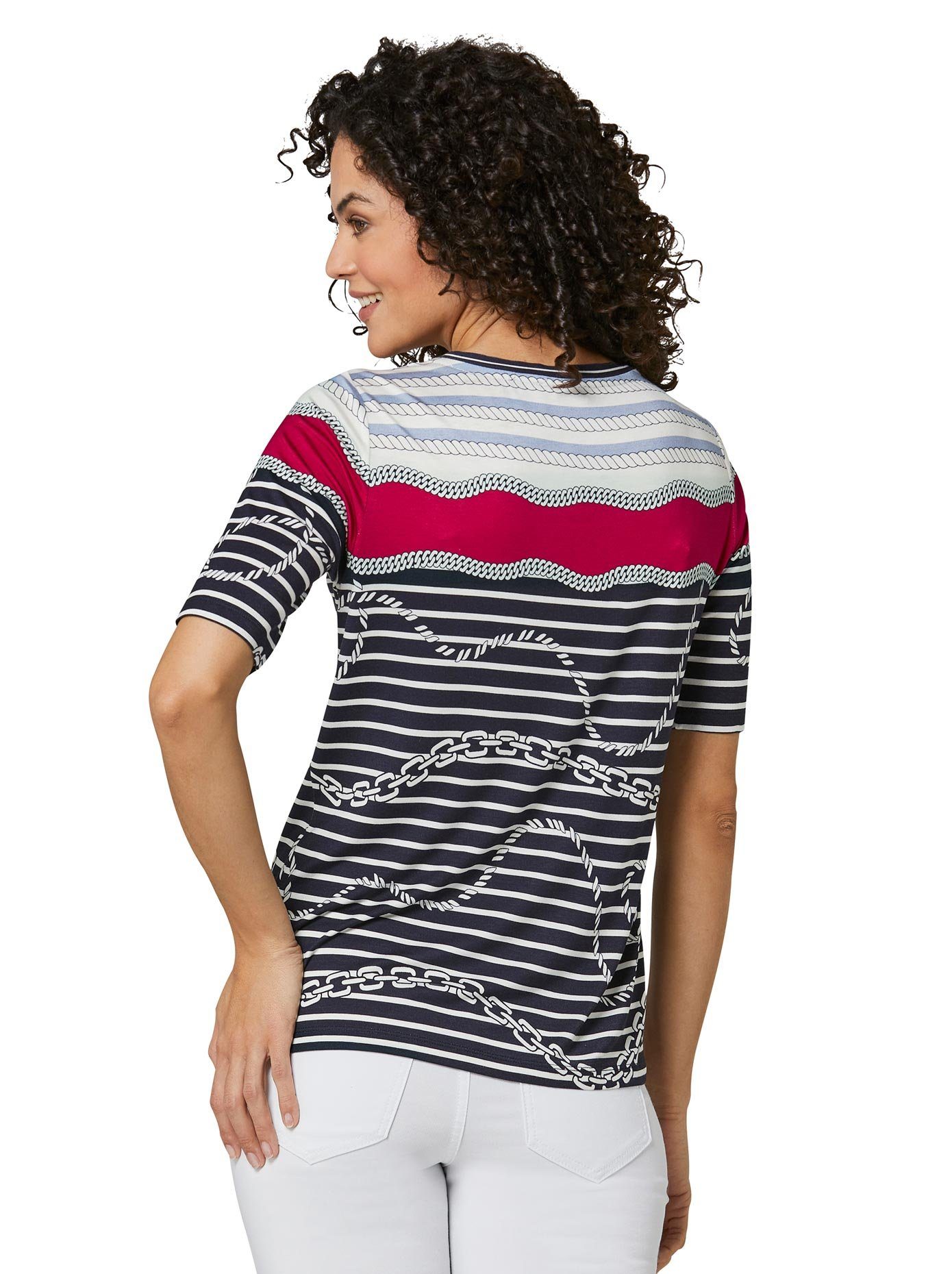 CREATION L PREMIUM T-shirt Modal-shirt (1-delig)