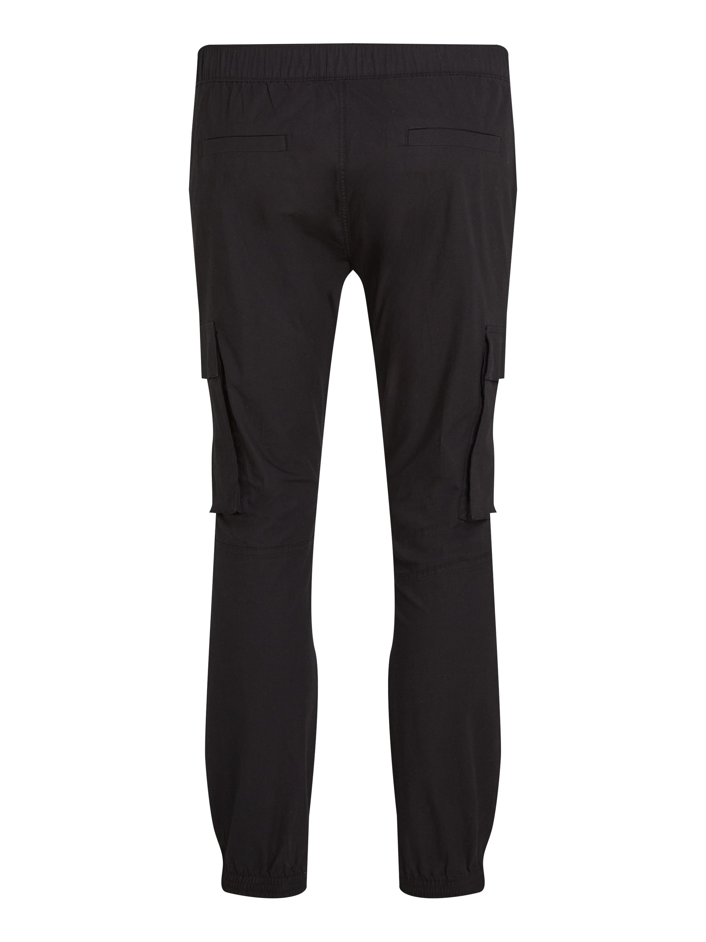 Calvin Klein Jeans Plus Cargobroek PLUS SKINNY CARGO in grote maten, logo-patch