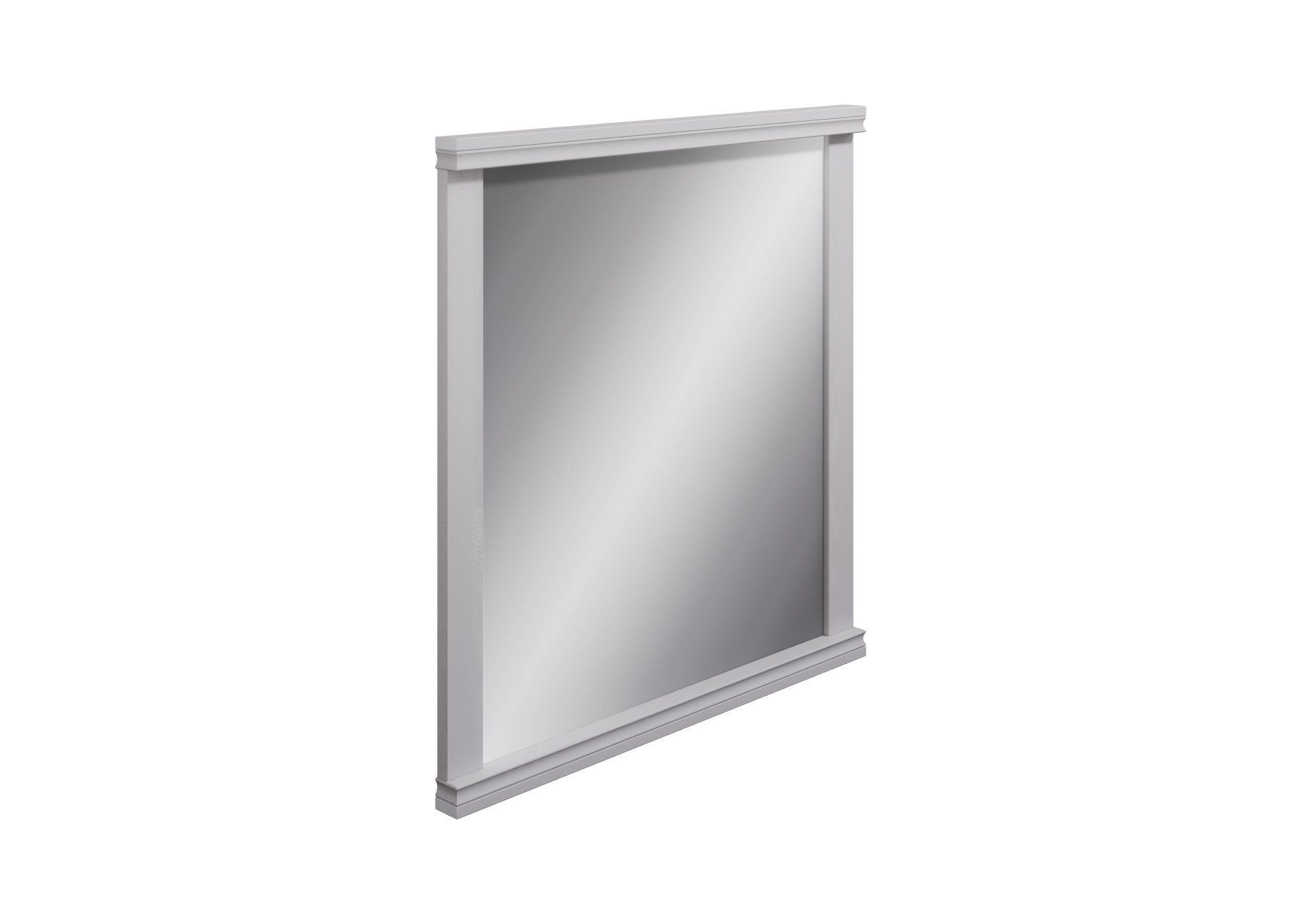 Home affaire Garderobespiegel Gotland, spiegel, wandspiegel Frame van massief grenen, FSC®-gecertificeerd, 80x84 cm