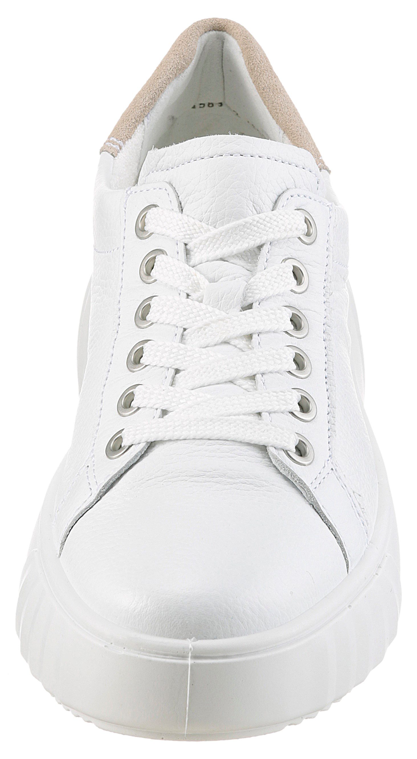 Ara Plateausneakers Monaco , vrijetijdsschoen, lage schoen, veterschoen, met verwisselbaar voetbed, h-breedte