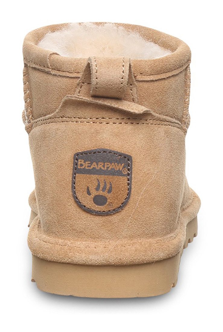 Bearpaw Winterlaarzen Shortama winterlaarzen, instaplaarzen met uitneembare binnenzool