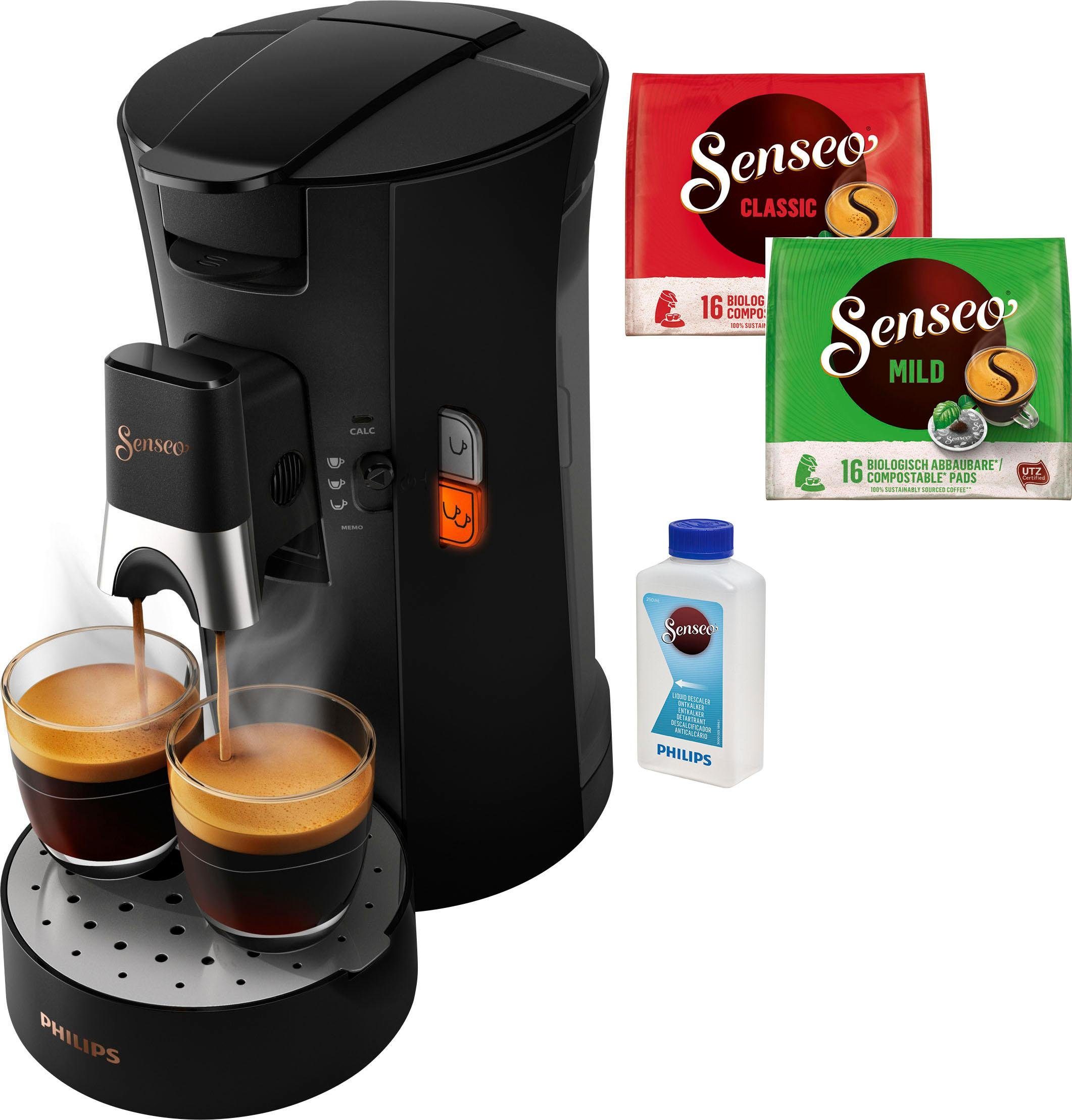 Senseo Koffiepadautomaat Select CSA240/60, met drie koffie-instellingen