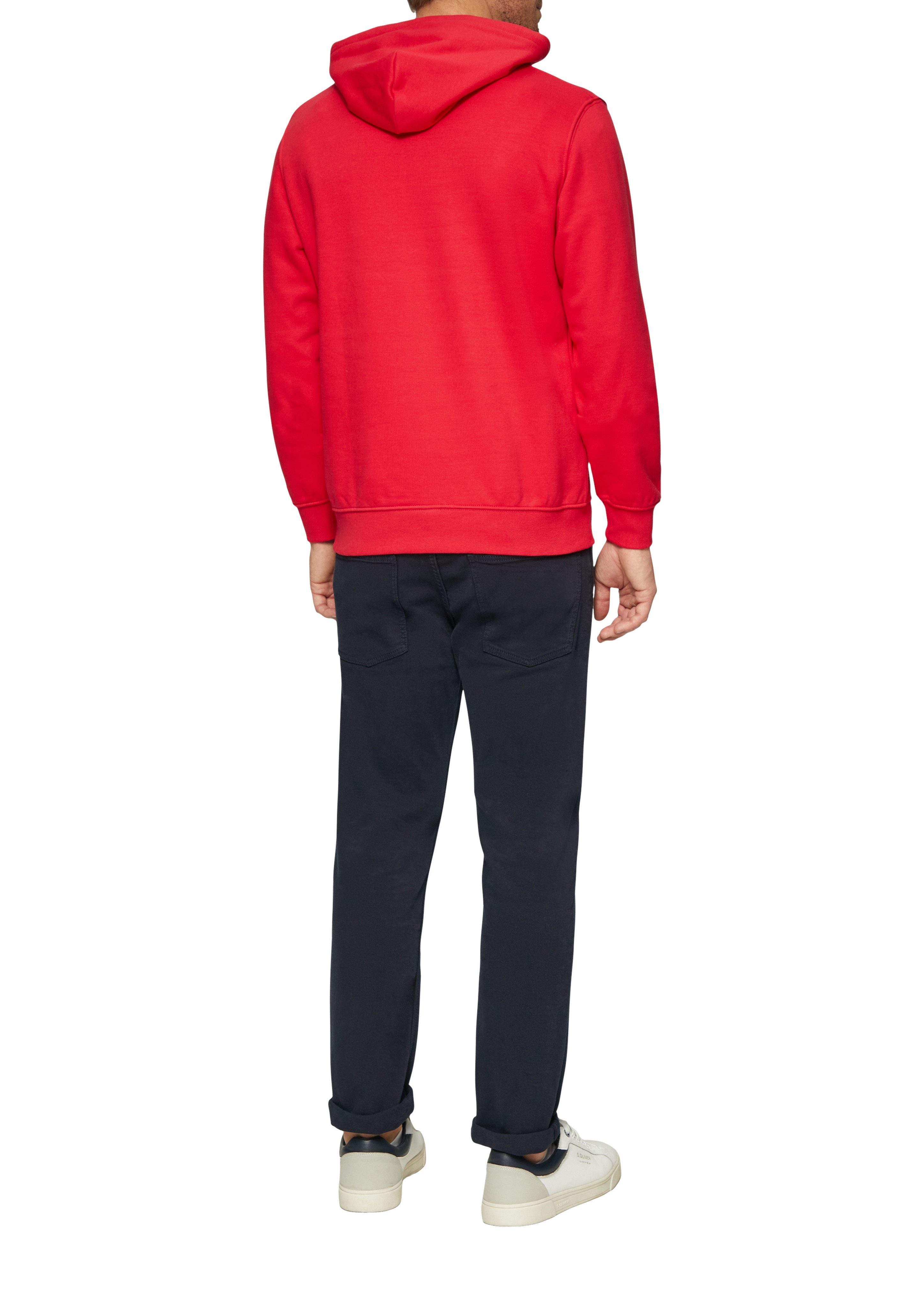 s.Oliver Hoodie met frontprint