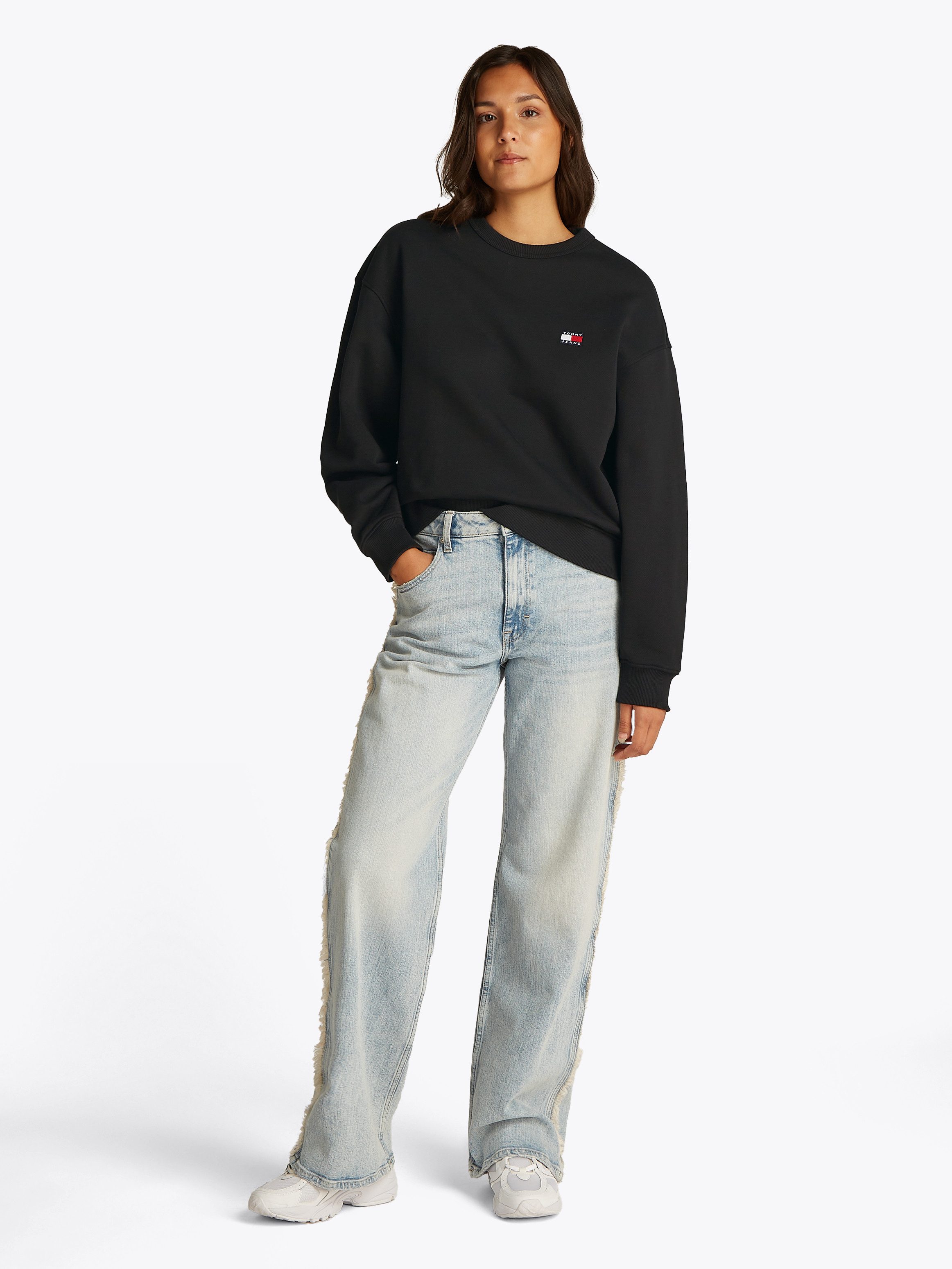 TOMMY JEANS Sweatshirt TJW BXY BADGE CREW