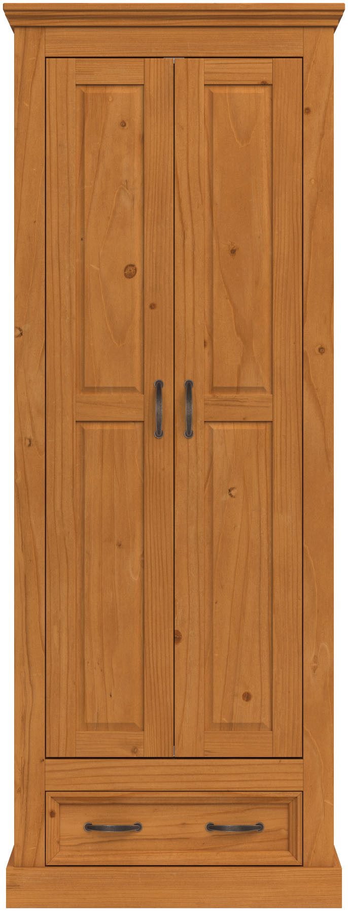 Home affaire Kledingkast Selma met 1 plank en uittrekbare kledingstang, breedte 70 cm