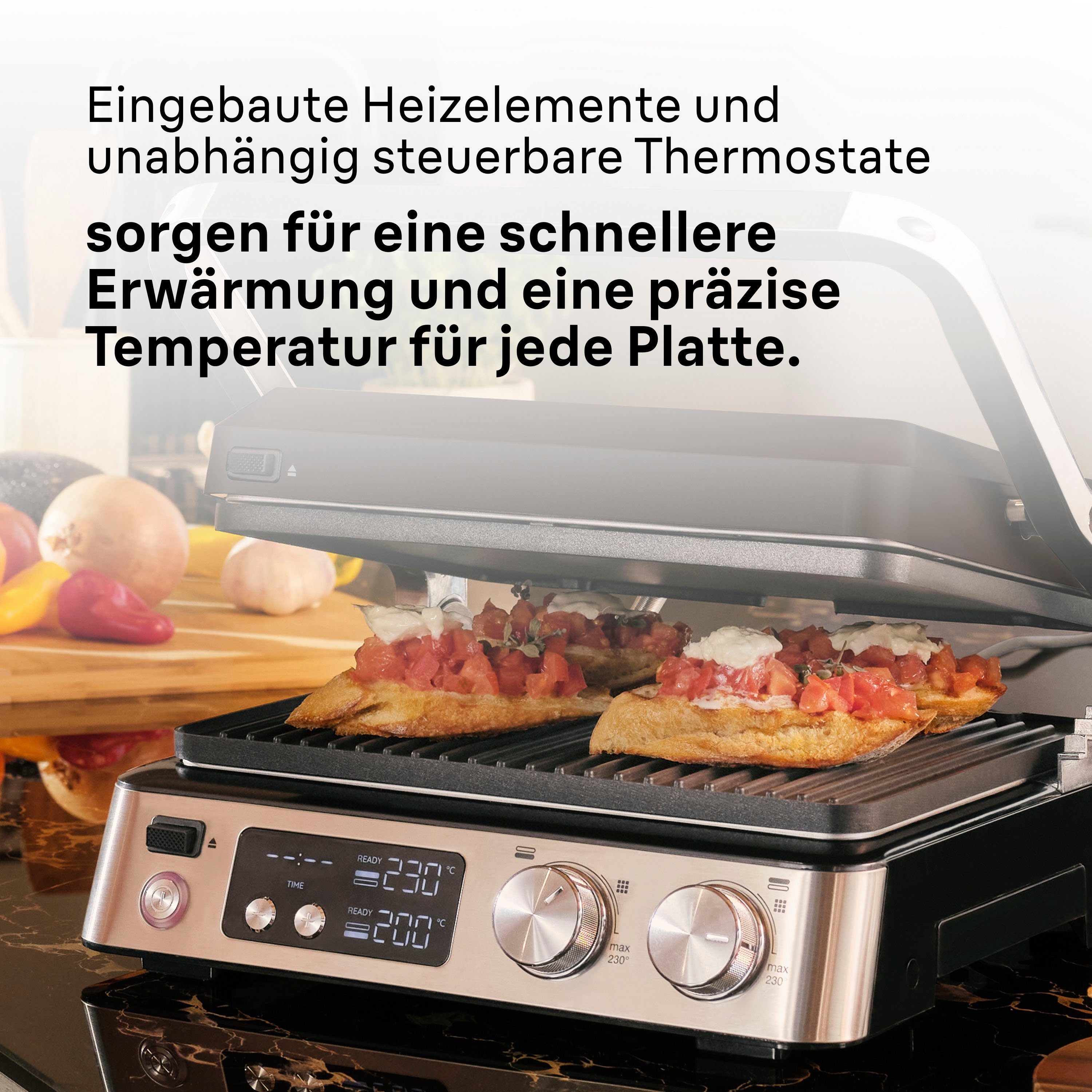 Braun Contactgrill Multigrill 7 CG 7040 silber