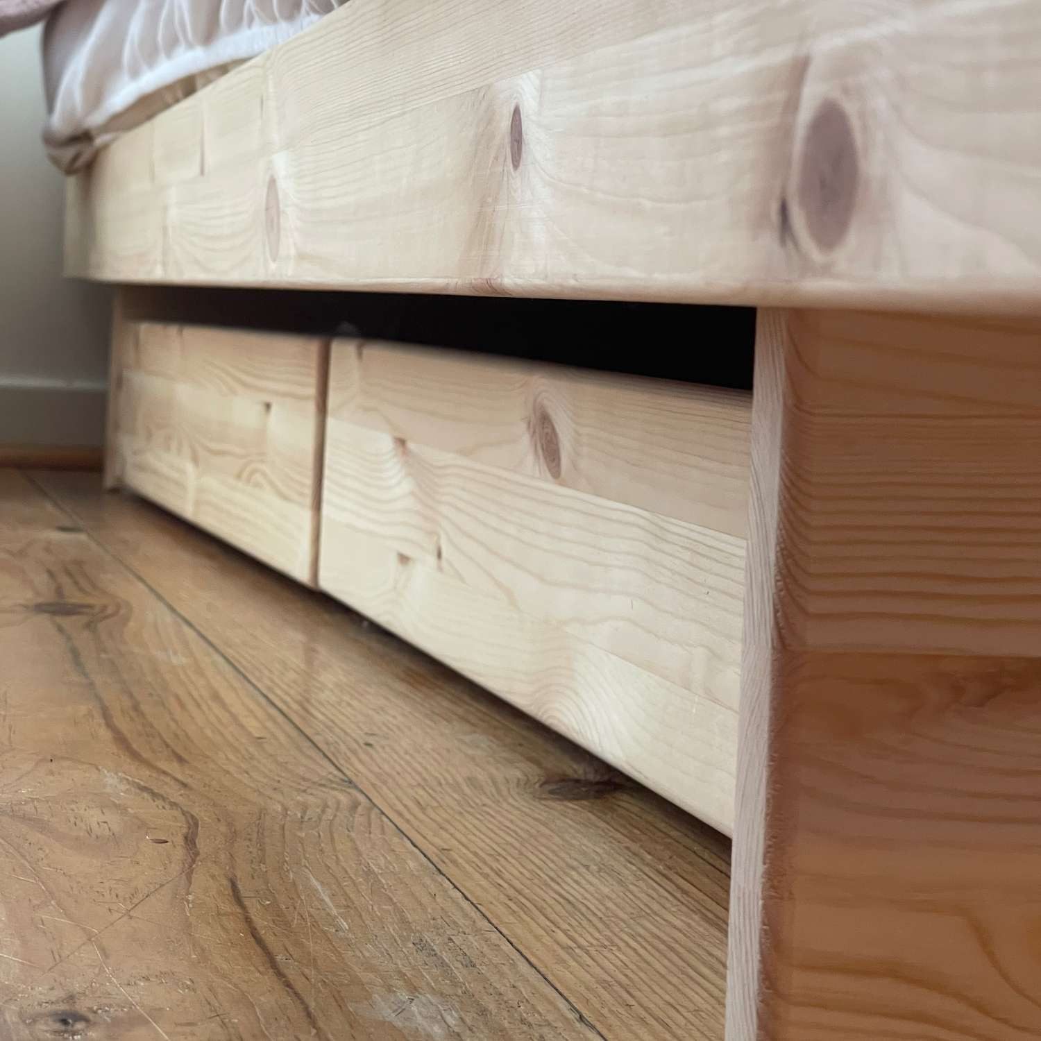 Karup Bedframe Kanso Bed, opbergbed, bed met of zonder lades Bed met/zonder lades, inclusief lattenbodem, FSC® gecertificeerd