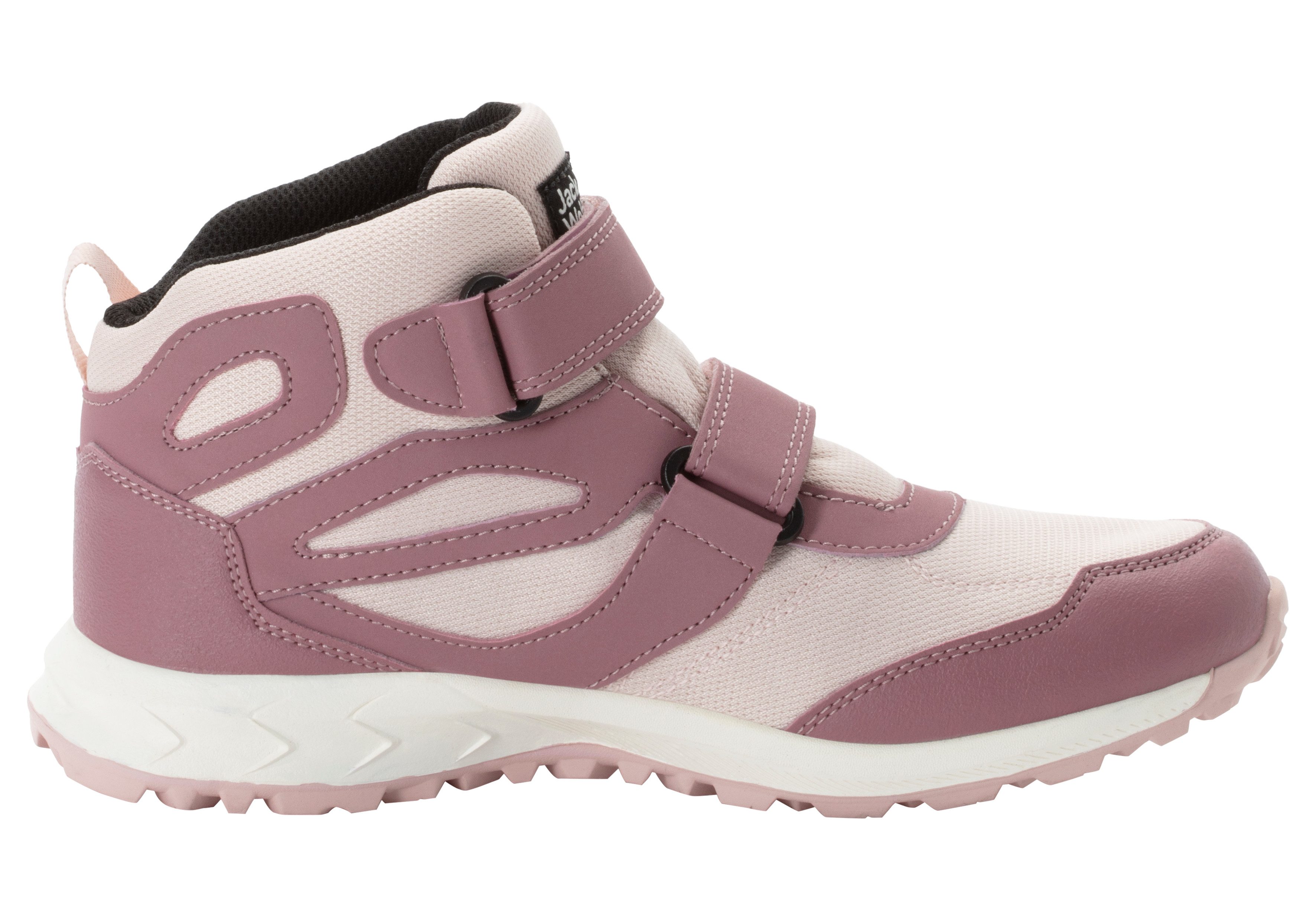 Jack Wolfskin Wandelschoenen WOODLAND TEXAPORE MID VC K waterdicht met klittenbandsluiting