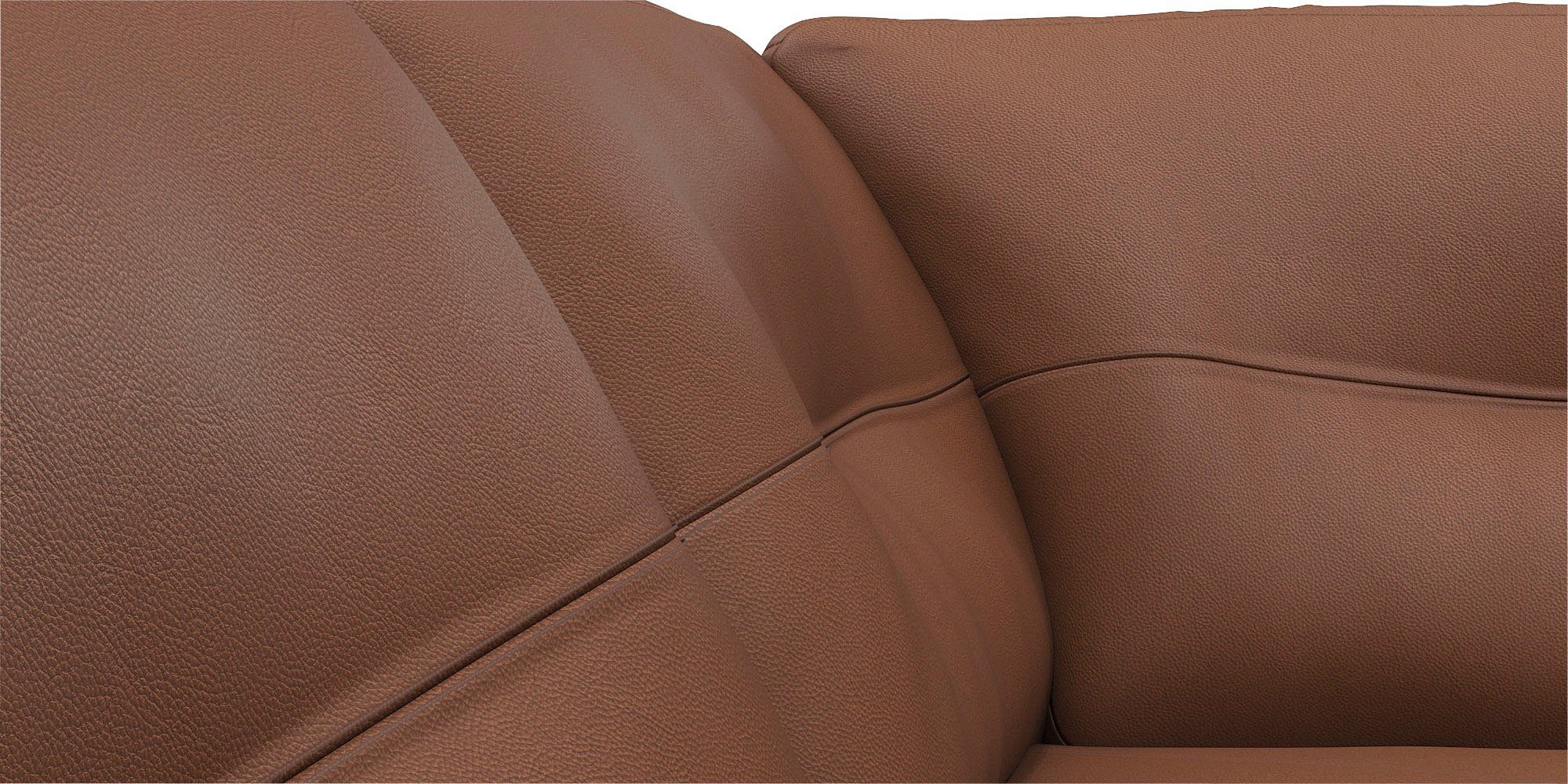 FLEXLUX Hoekbank Glow, super comfortabel door hoogwaardige zitconstructie met binnenvering, L-vorm