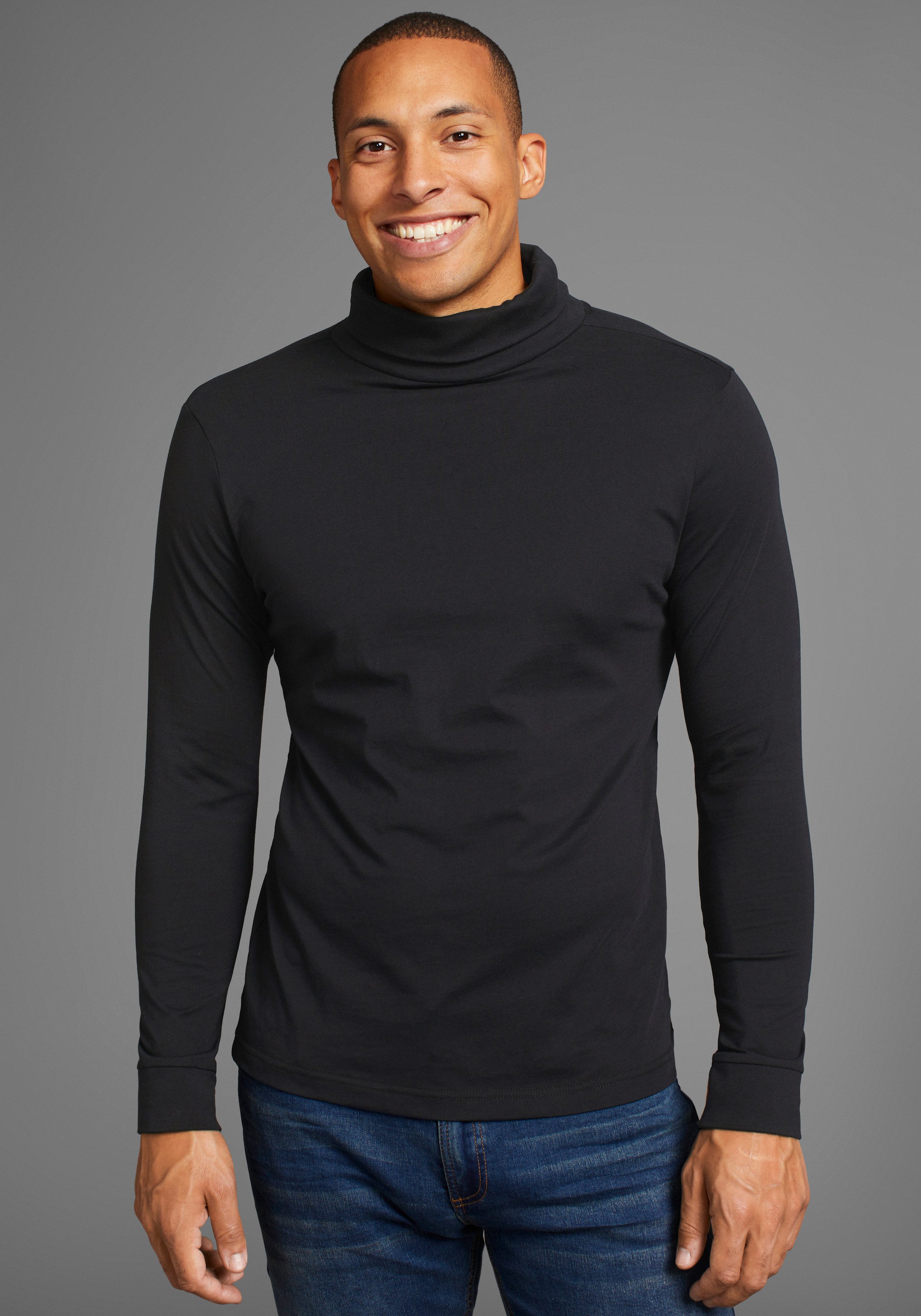 Bruno Banani Colshirt ook voor onderkleding