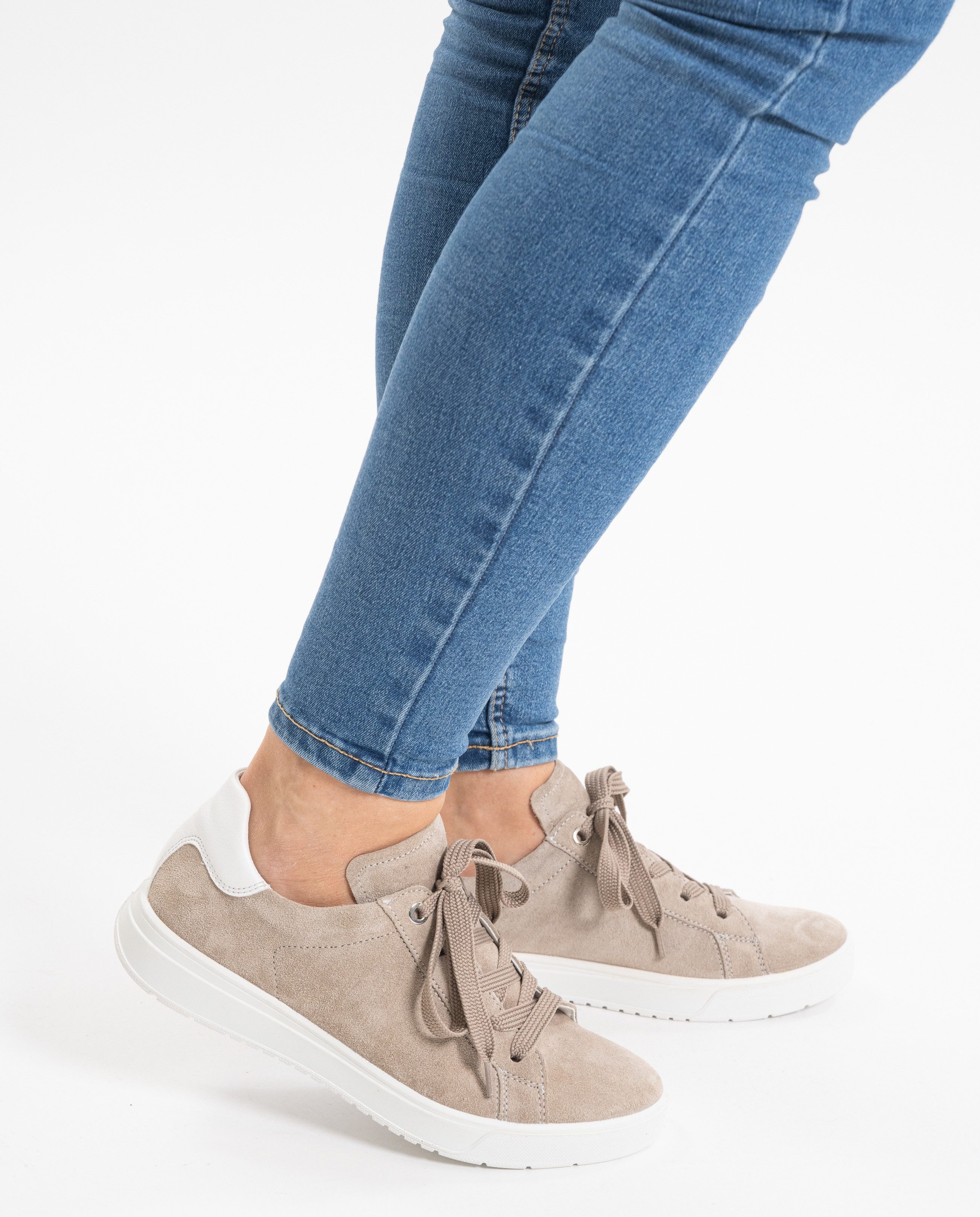 Ara Sneakers Rome , veterschoen, retro sneaker, comfortabele schoen in comfortabele breedte g (= breed)