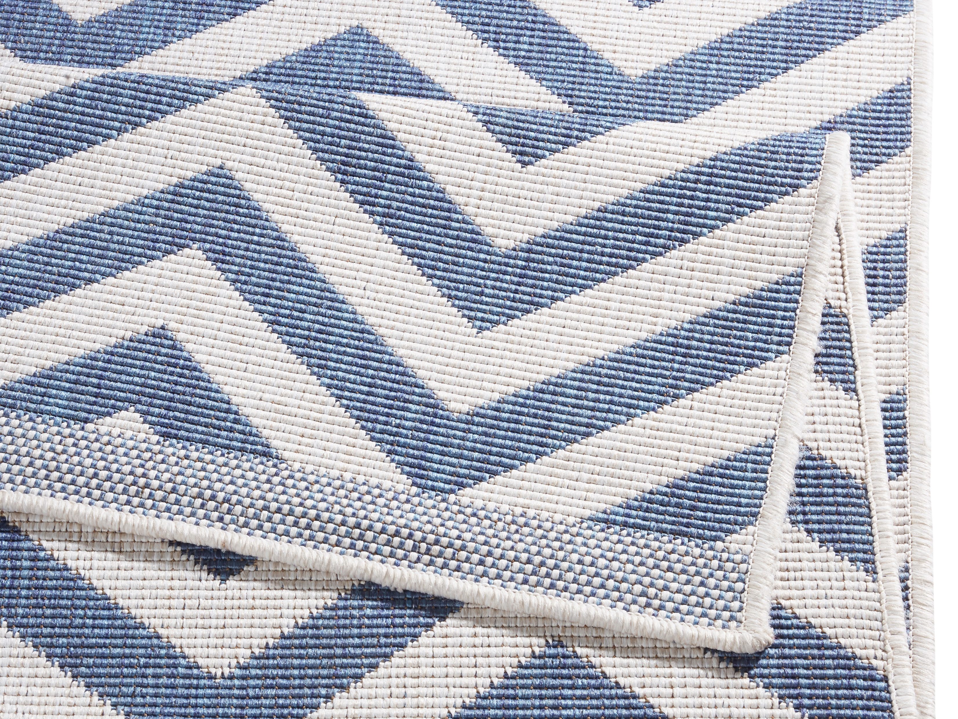 NORTHRUGS Vloerkleed Palma tweezijdig te gebruiken kleed Binnen- en buitengebruik, weerbestendig, balkon, loper, woonkamer, waterbestendig