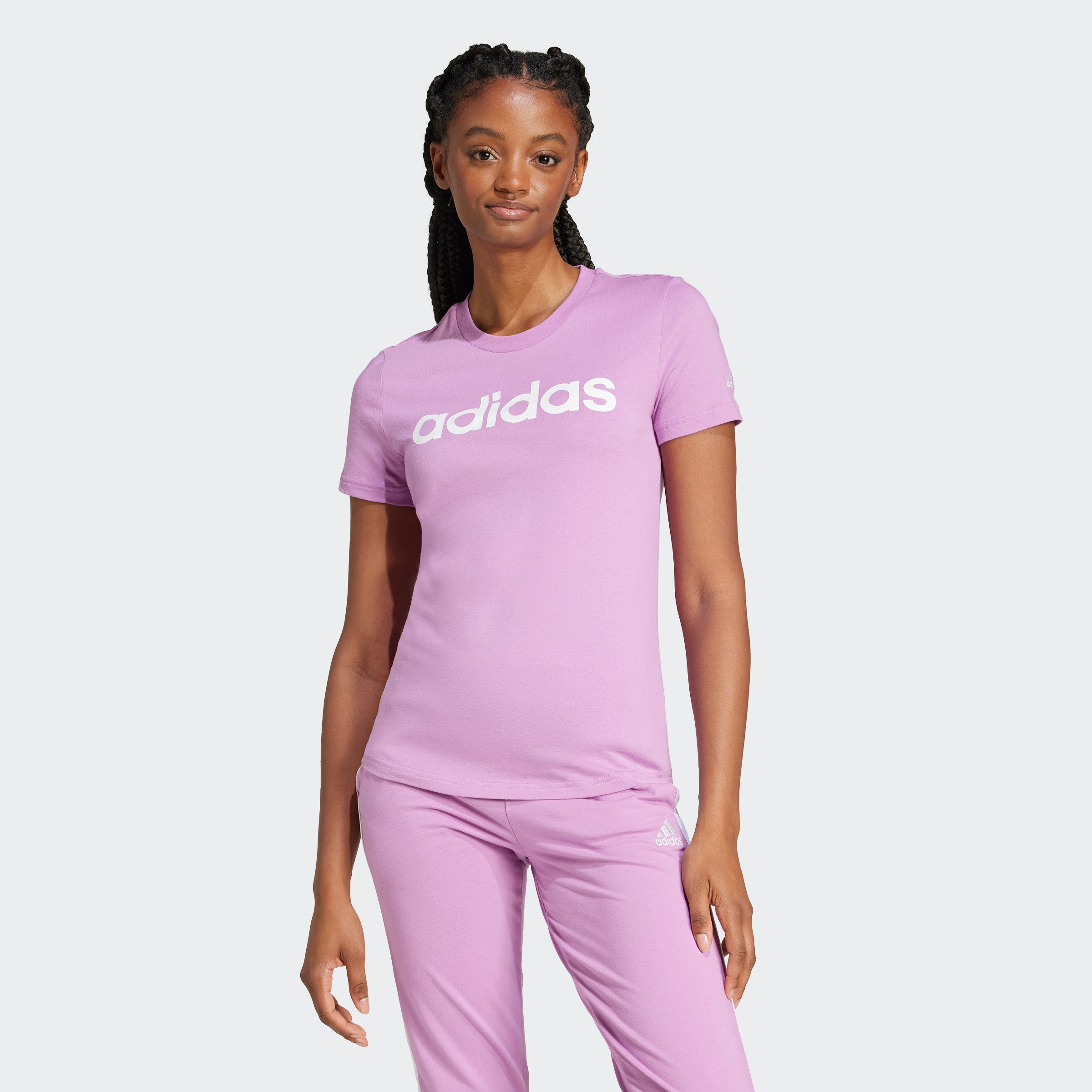 Adidas Sportswear T-shirt LOUNGEWEAR ESSENTIALS SLIM LOGO