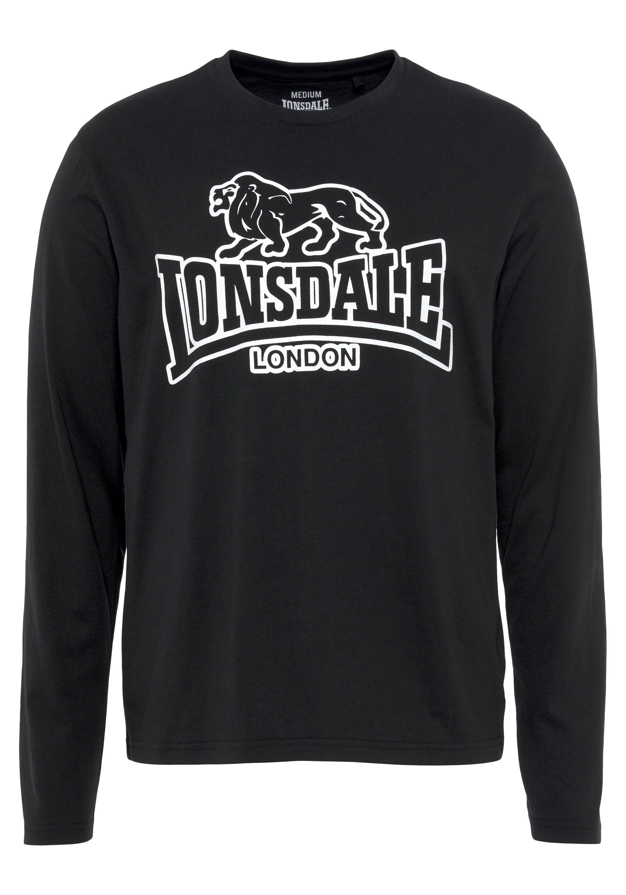 Lonsdale Shirt met lange mouwen (2-delig, Set van 2)