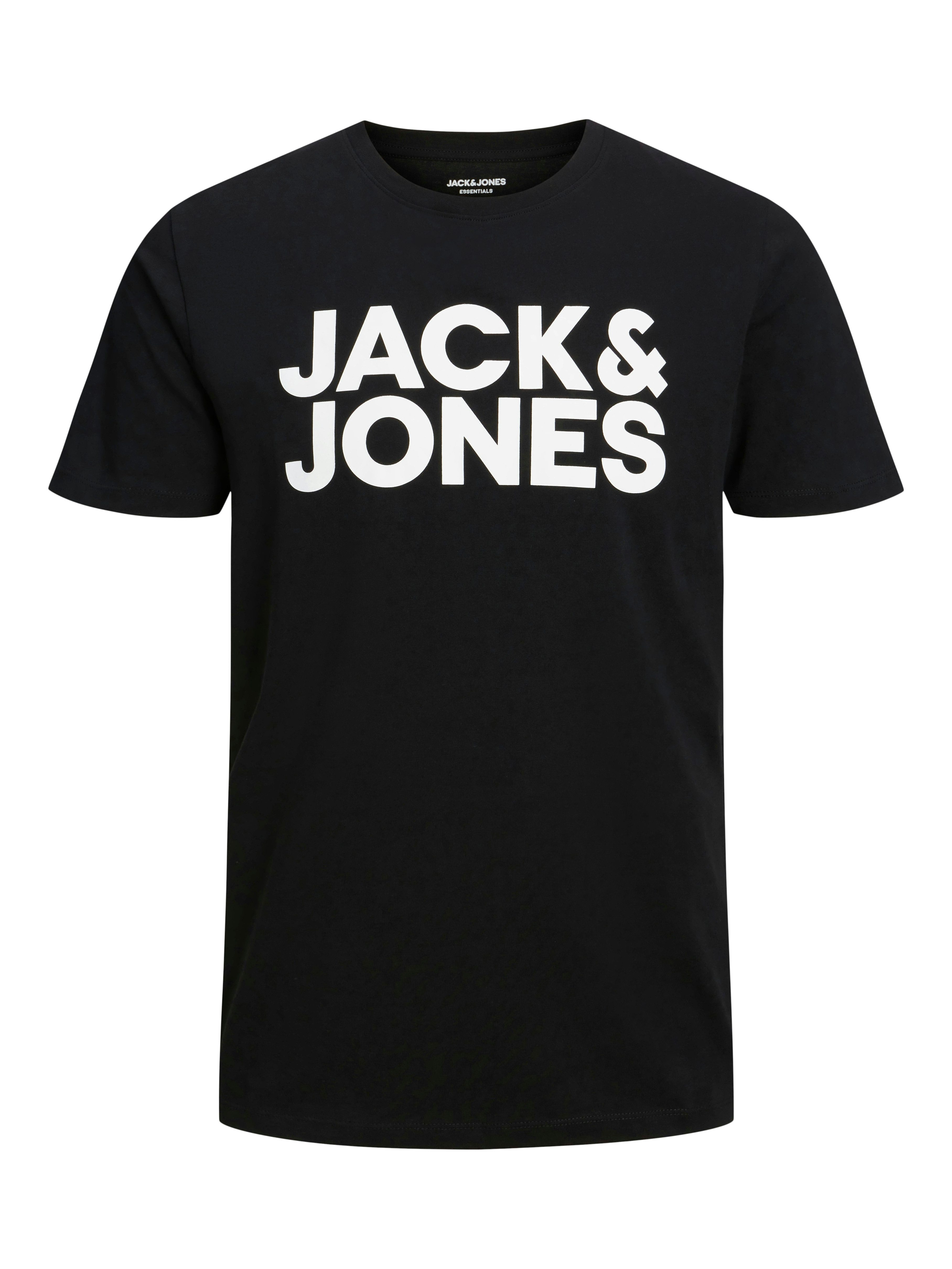 Jack & Jones Shirt met ronde hals JJECORP LOGO TEE SS O-NECK 3PK MP NOOS (set, 3-delig)