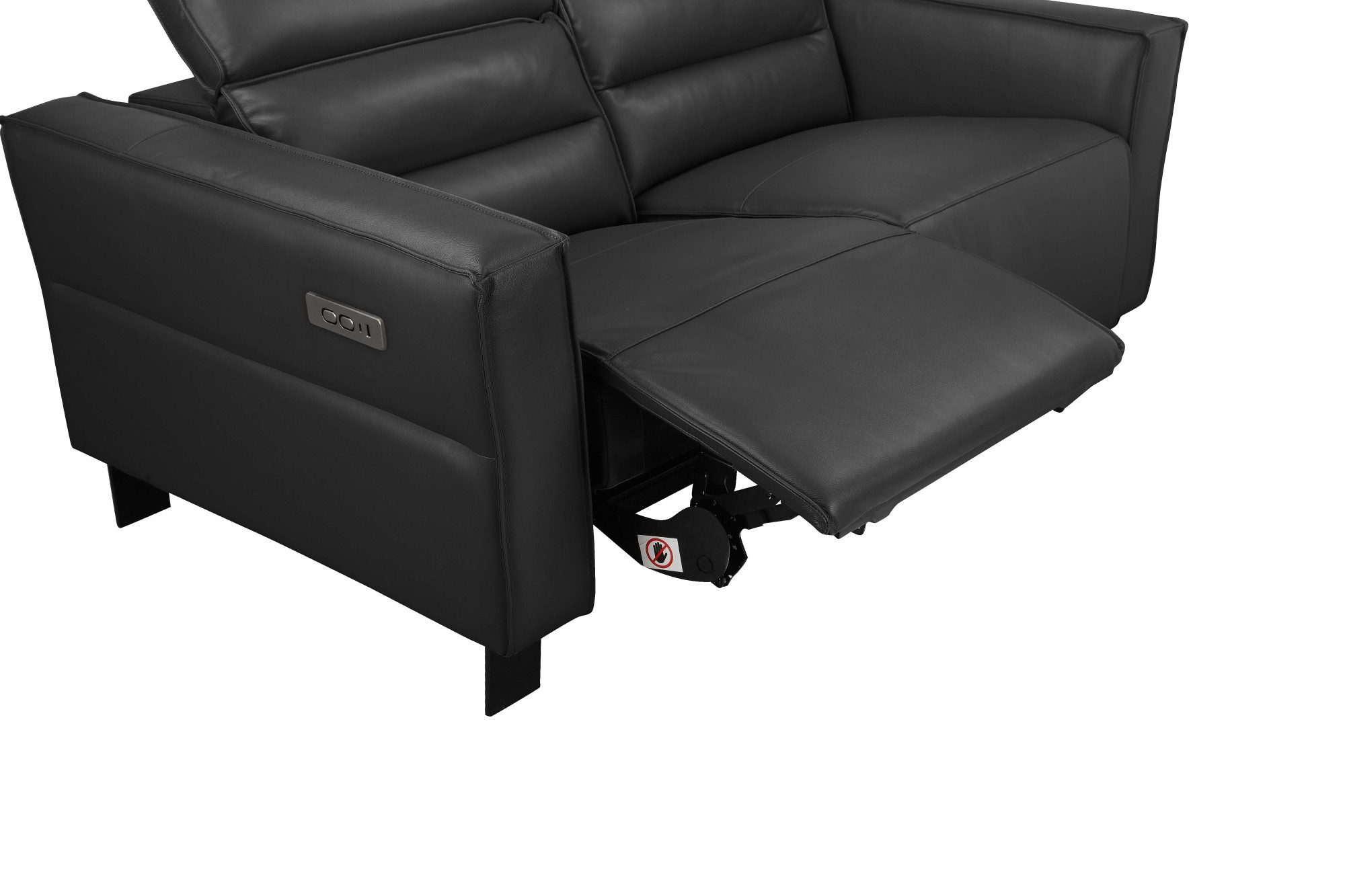 Places of Style 2-zitsbank Carpari, 162 cm, met handmatige of elektrische relaxfunctie