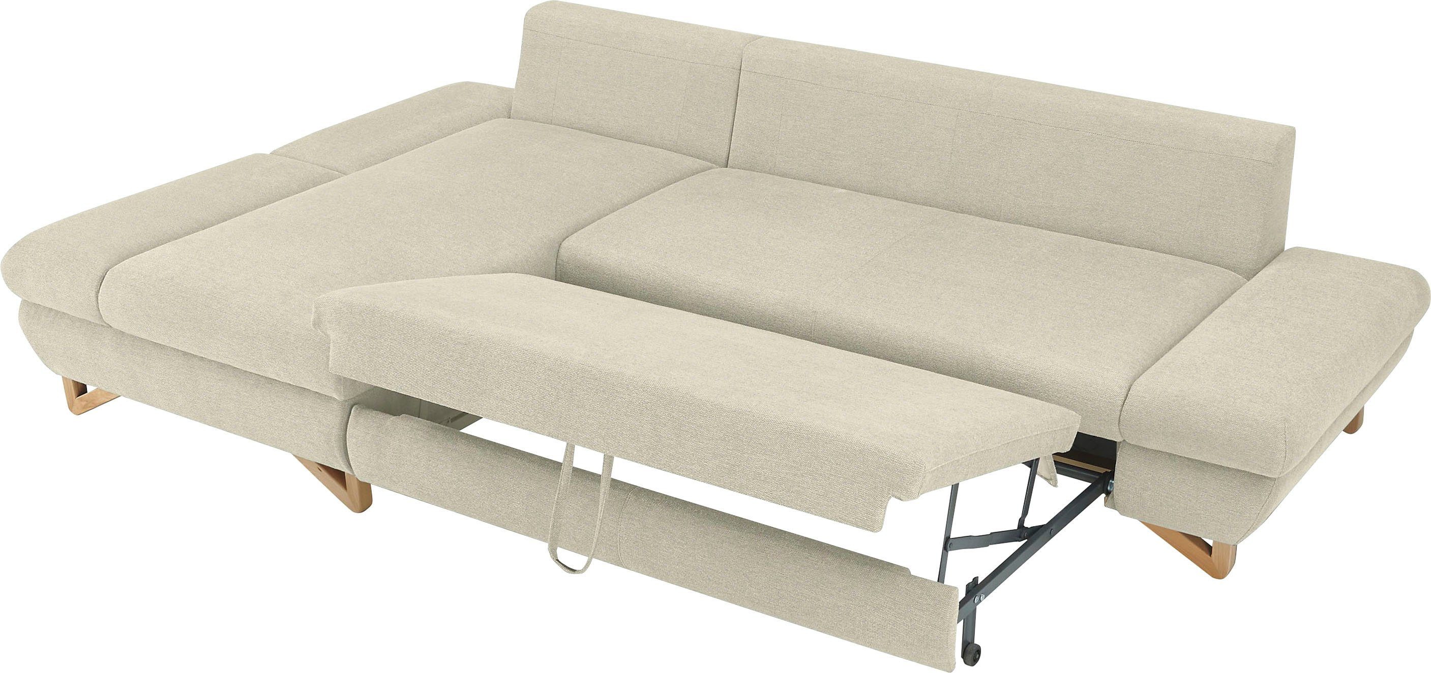 INOSIGN Slaapbank City/Giron comfortabele slaapbank (ligoppervlak 245 x 138 cm) en bedlade