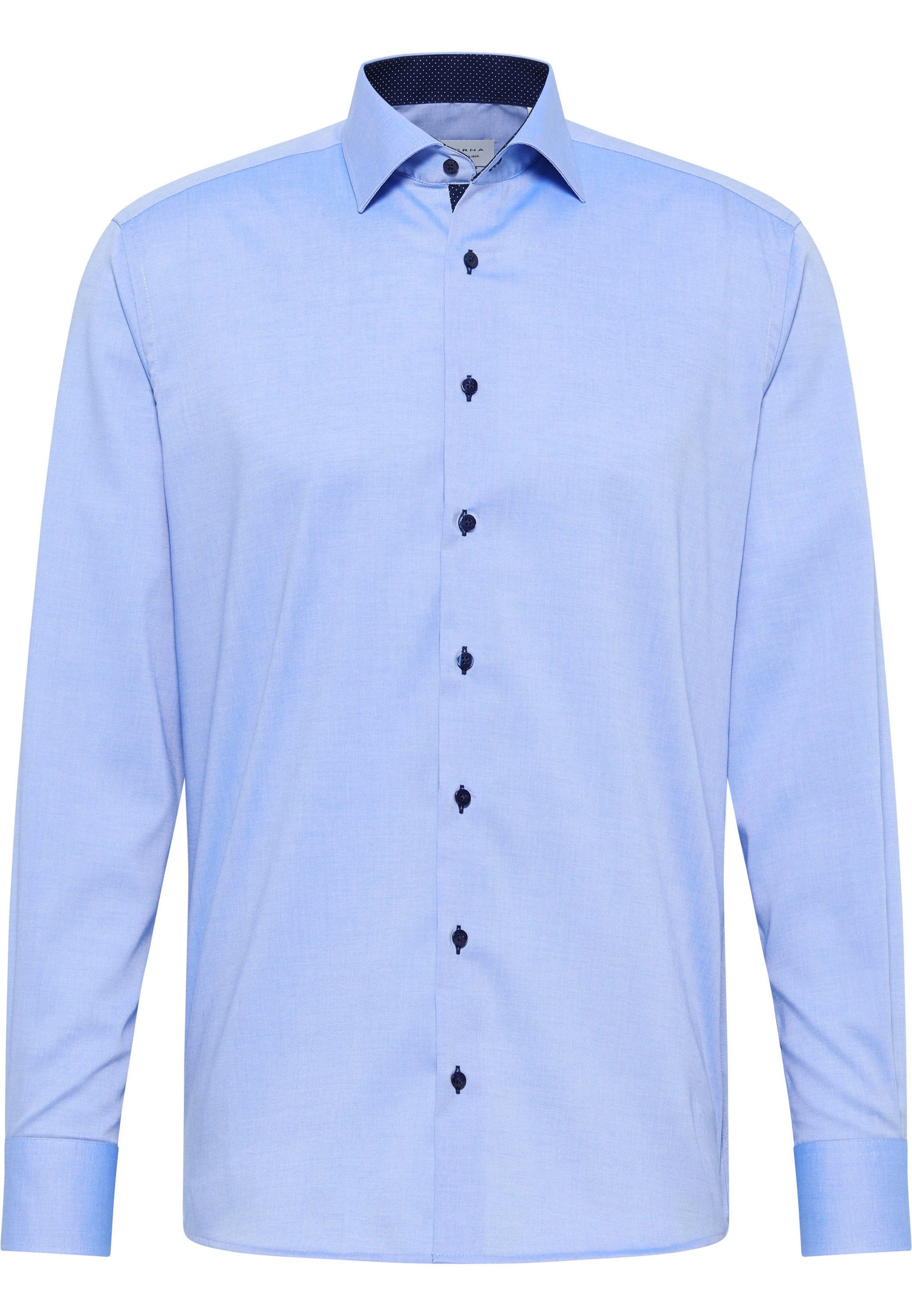 Eterna Overhemd met lange mouwen MODERN FIT NON IRON (strijkvrij)
