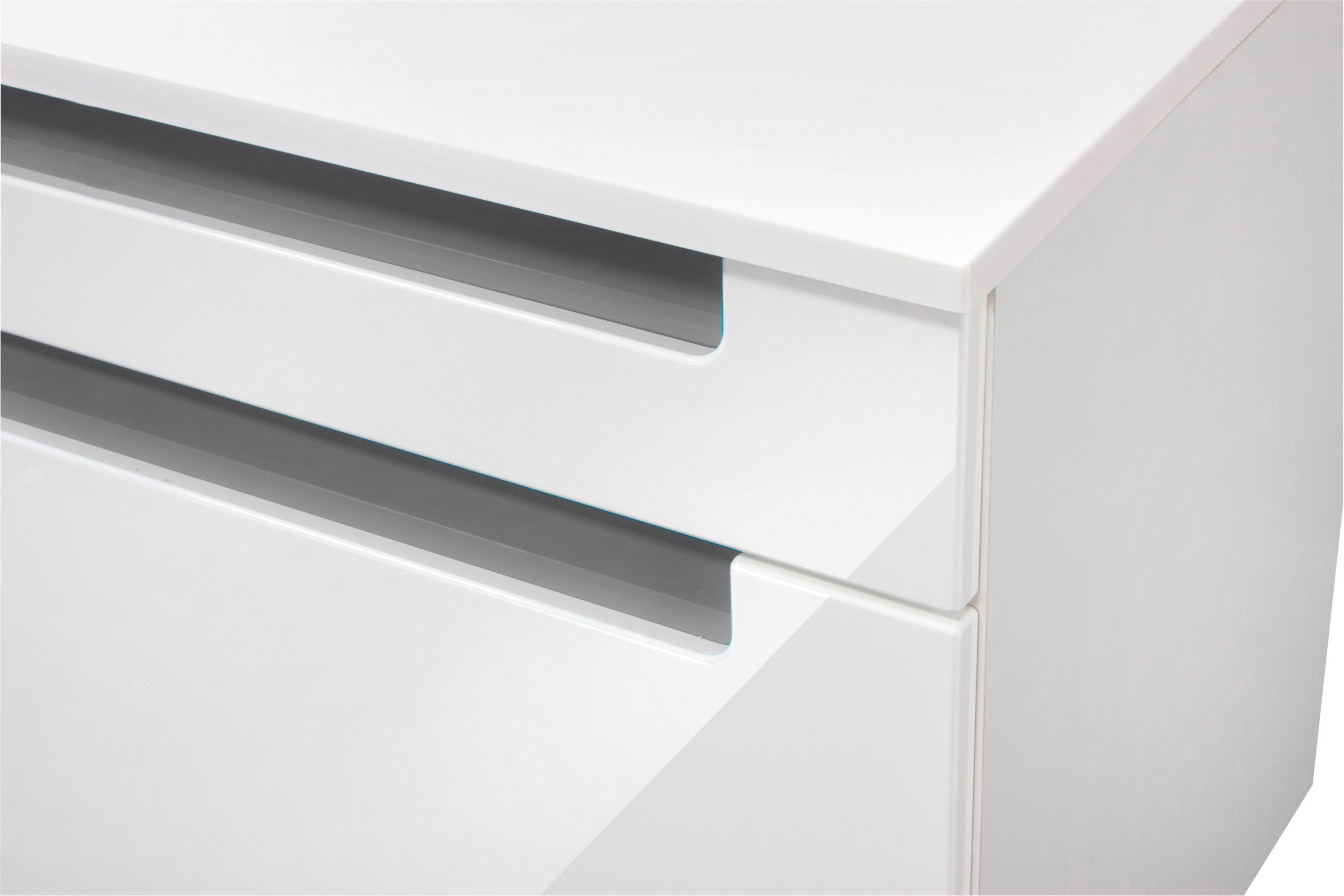 welltime Badkamerserie Siena Breedte 80 cm, wastafelonderkast met mineraalmarmeren wasbak (2-delig)