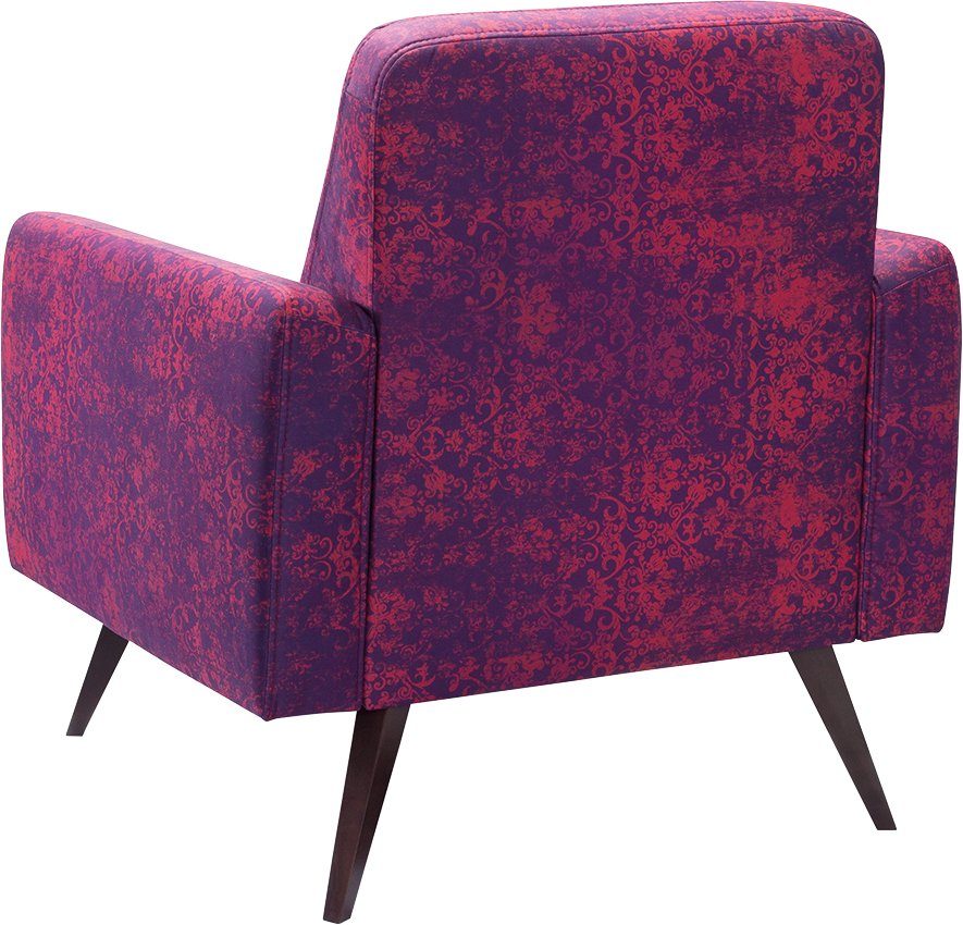 exxpo - sofa fashion Fauteuil Side, comfortabele loungestoel met extravagante bekleding