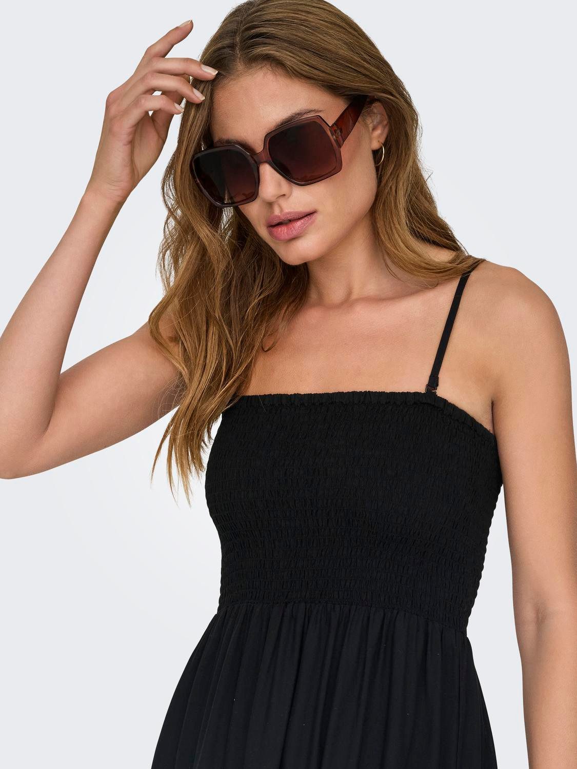 Only Midi-jurk ONLZELINA SMOCK 3IN1 DRESS SKIRT PTM