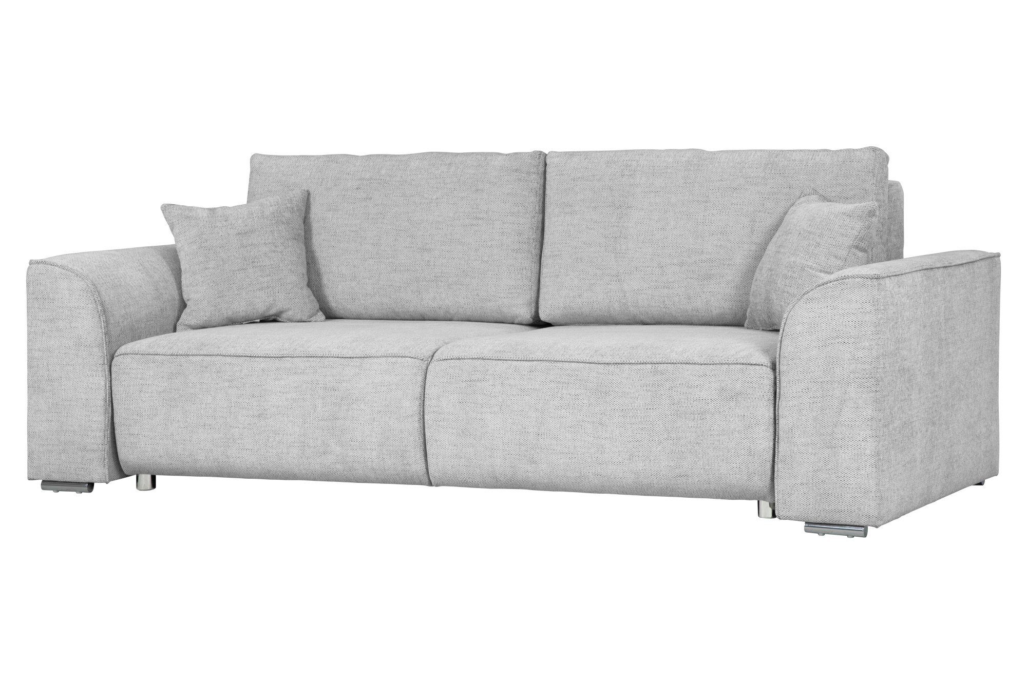 INOSIGN 3-zitsbank BEATRICE optionele slaapbank met bedlade, B/D/H 250/107/92 cm