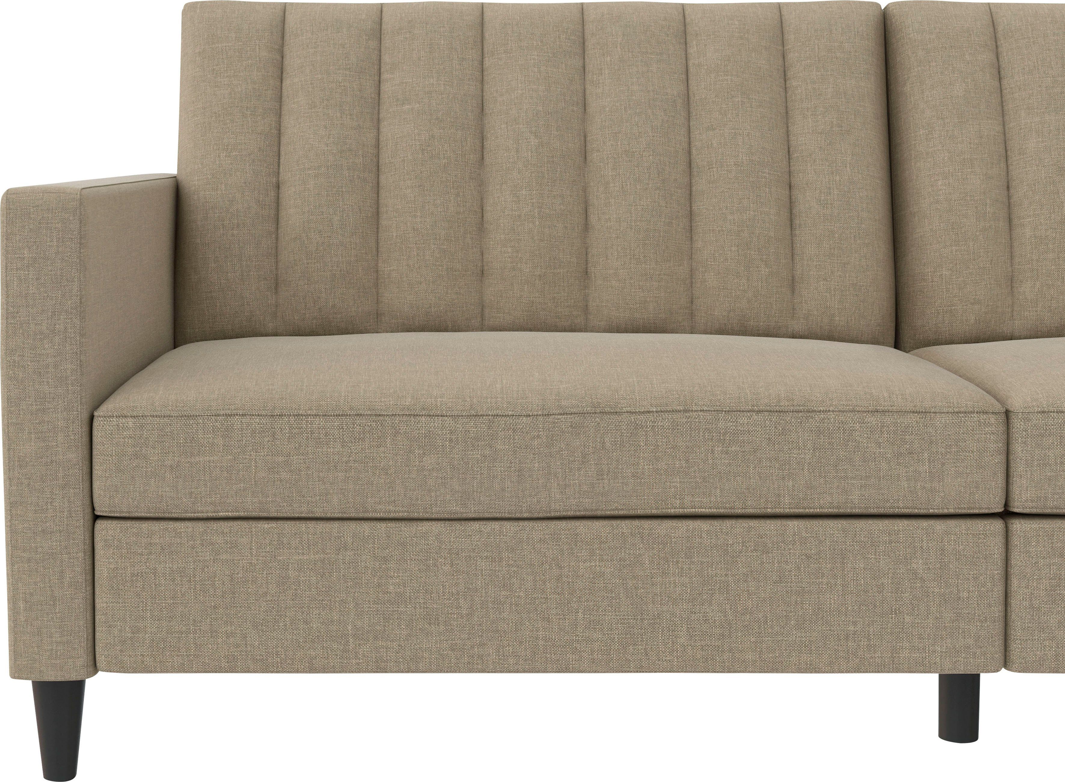 Dorel Home 3-zitsbank Celine Rugleuning 2-delig en 3-voudig verstelbaar, zithoogte 43 cm