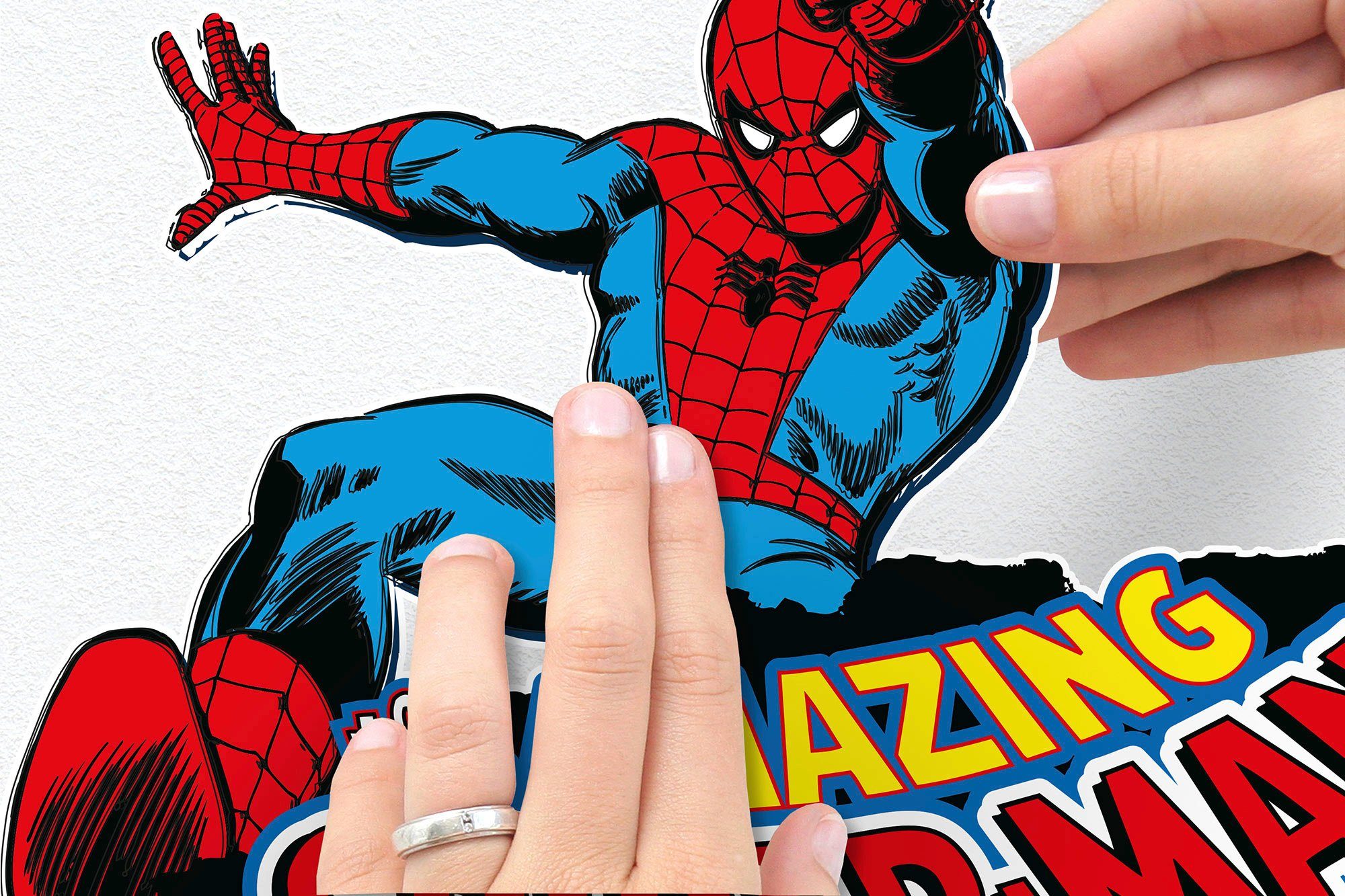 Komar Wandfolie Spider-Man Comic Classic - afm. 50 x 70 cm (1 stuk)