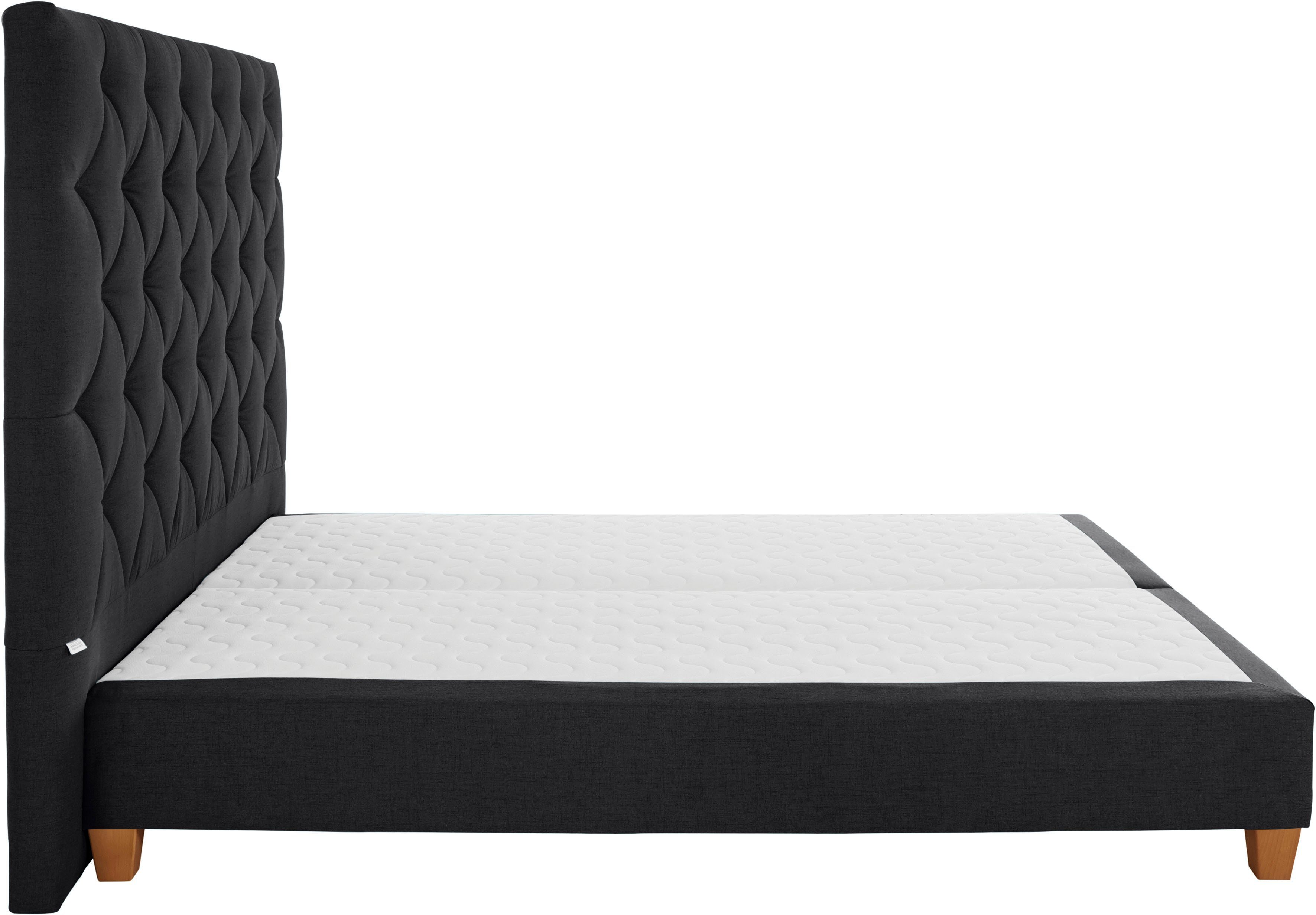 Guido Maria Kretschmer Home&Living Boxspring Harmones hoog in 3 breedten, hardheid ook gemengd met elk 1 matras in h2 en h3