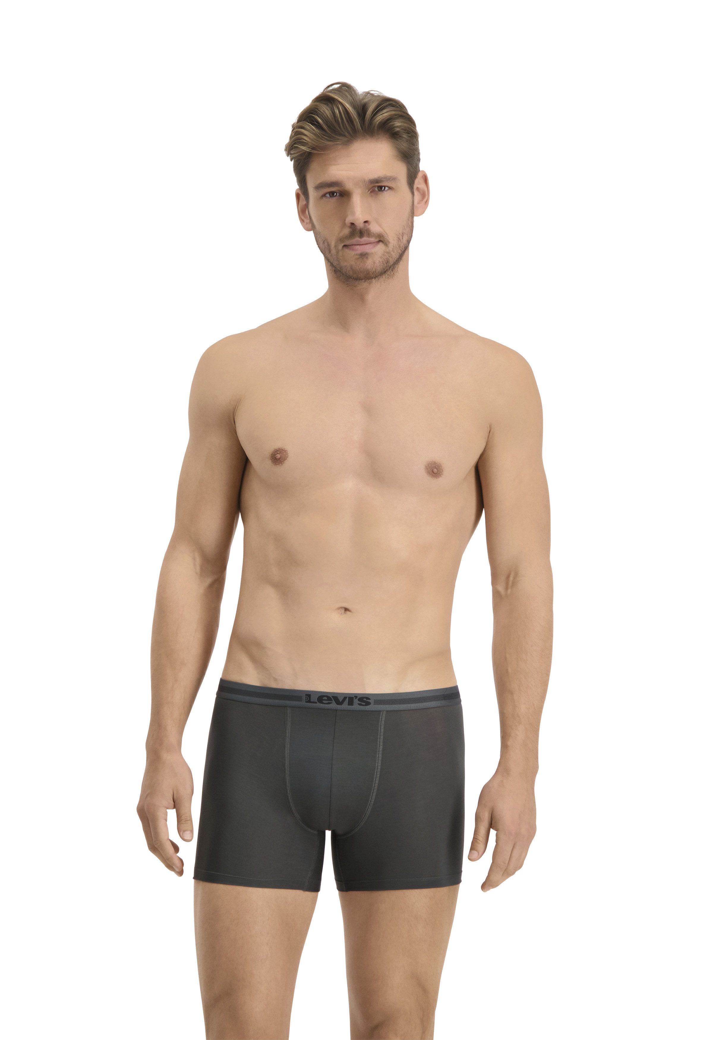 Levi's® Boxershort LEVIS MEN TENCEL BOXER BRIEF 2P (2 stuks, Set van 2)