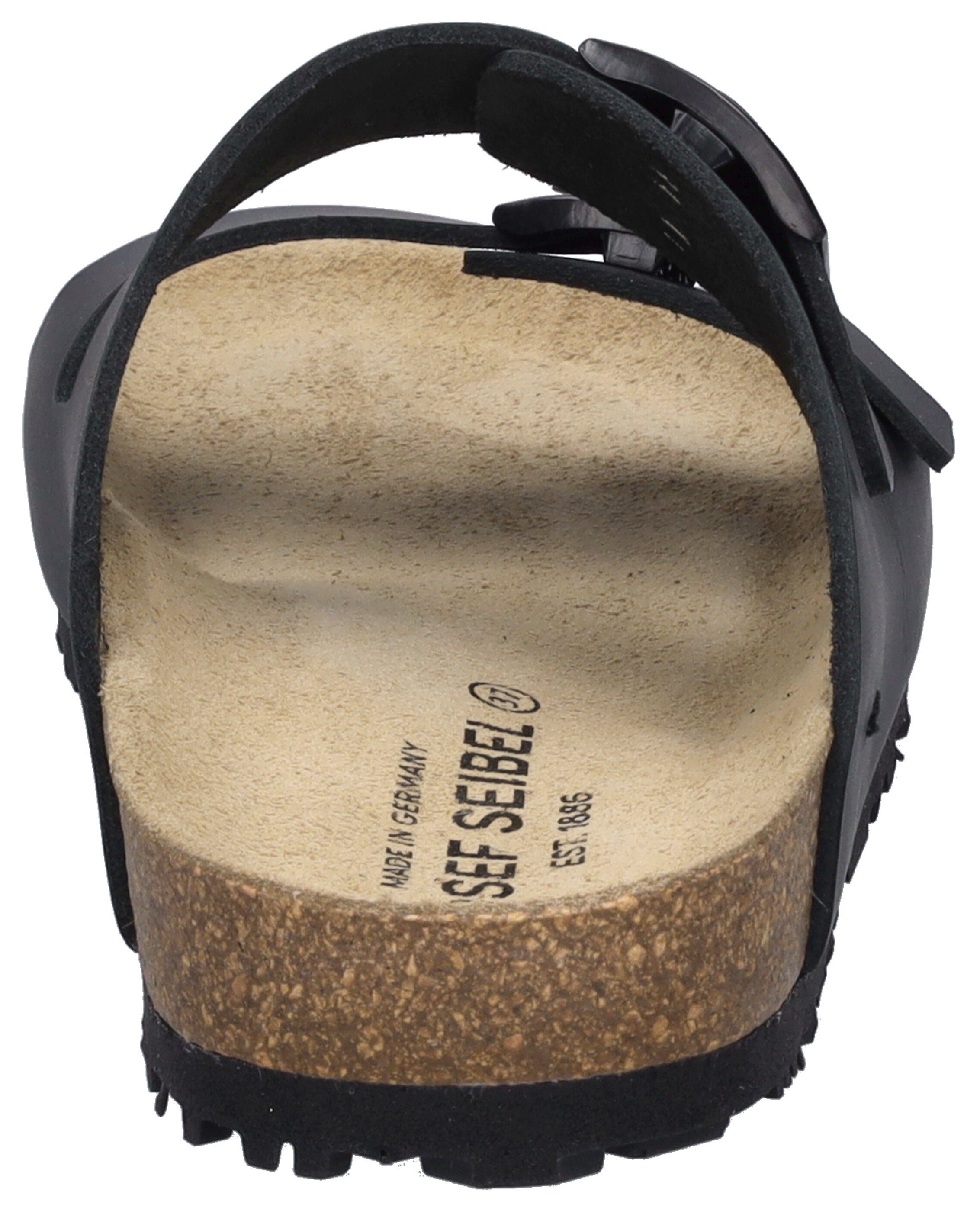 Josef Seibel Slippers Hermine 01 plateau sandaal, zomerschoen, pantoffel met comfortabel voetbed
