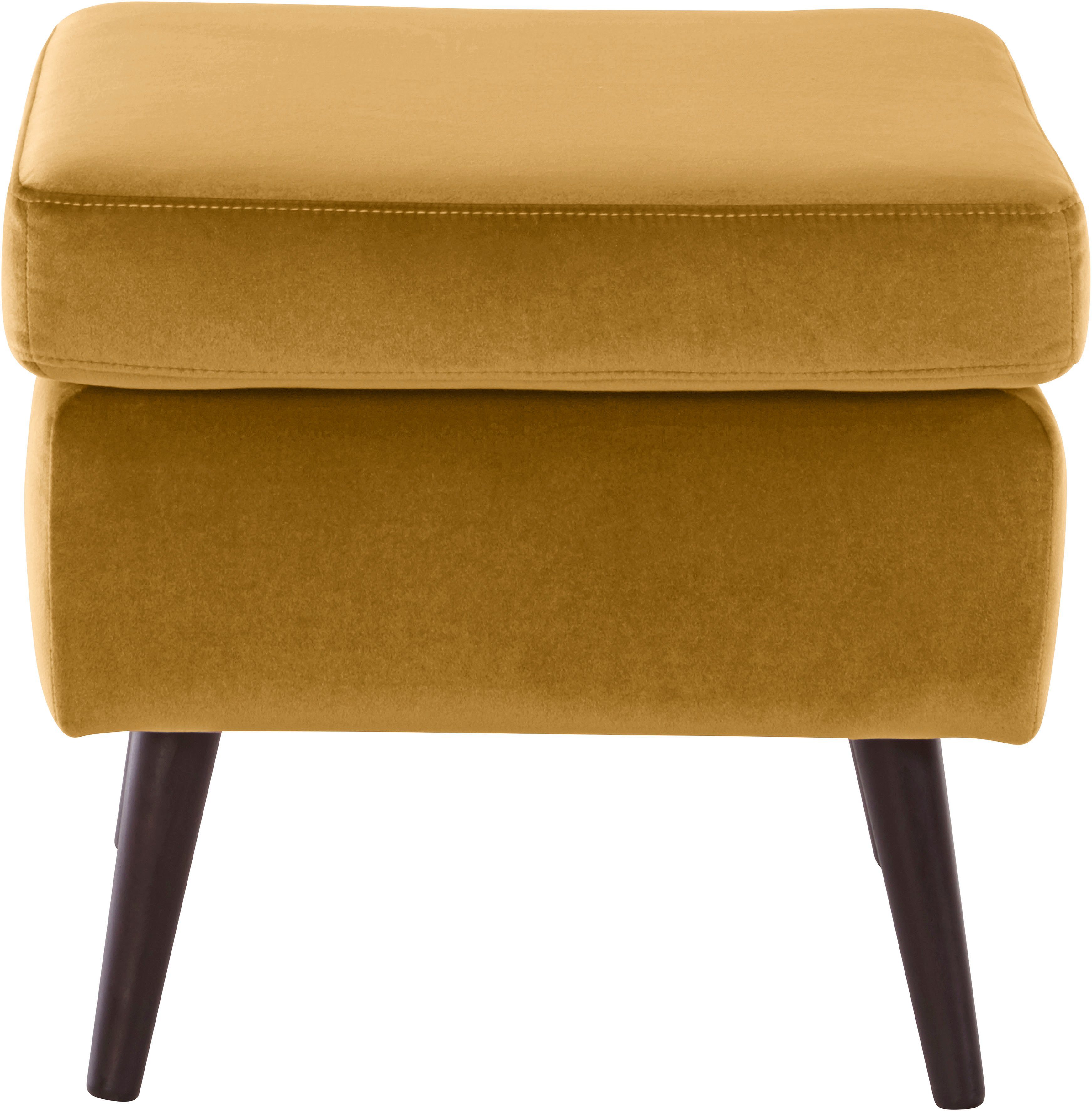 Guido Maria Kretschmer Home&Living Fauteuil Sallito, TV-stoel, oorfauteuil met Hocker, in veel stofkwaliteiten, ook in fluweelcord