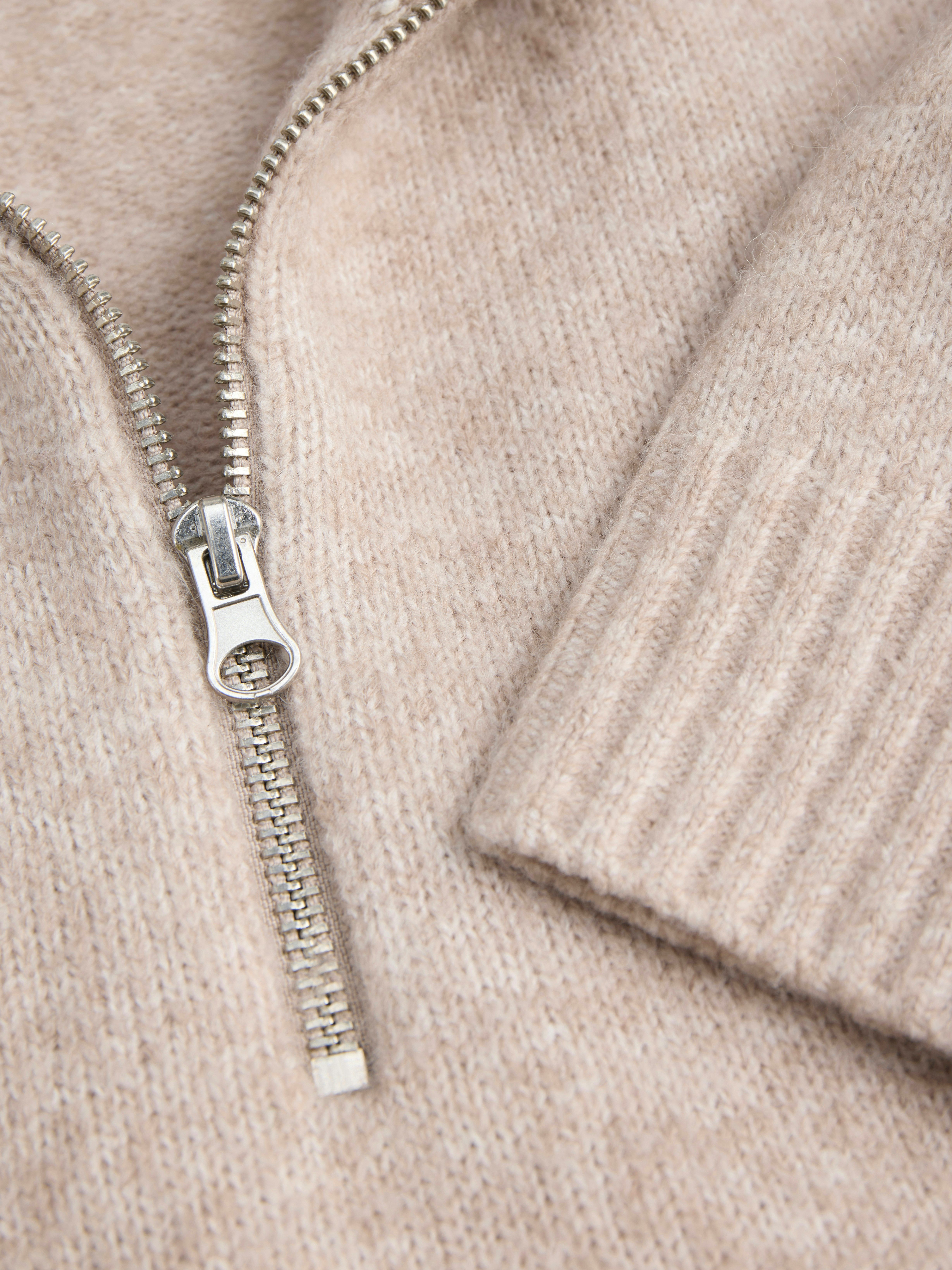 Jack & Jones Schipperstrui JJESOHO OLLIE KNIT HALF ZIP SN