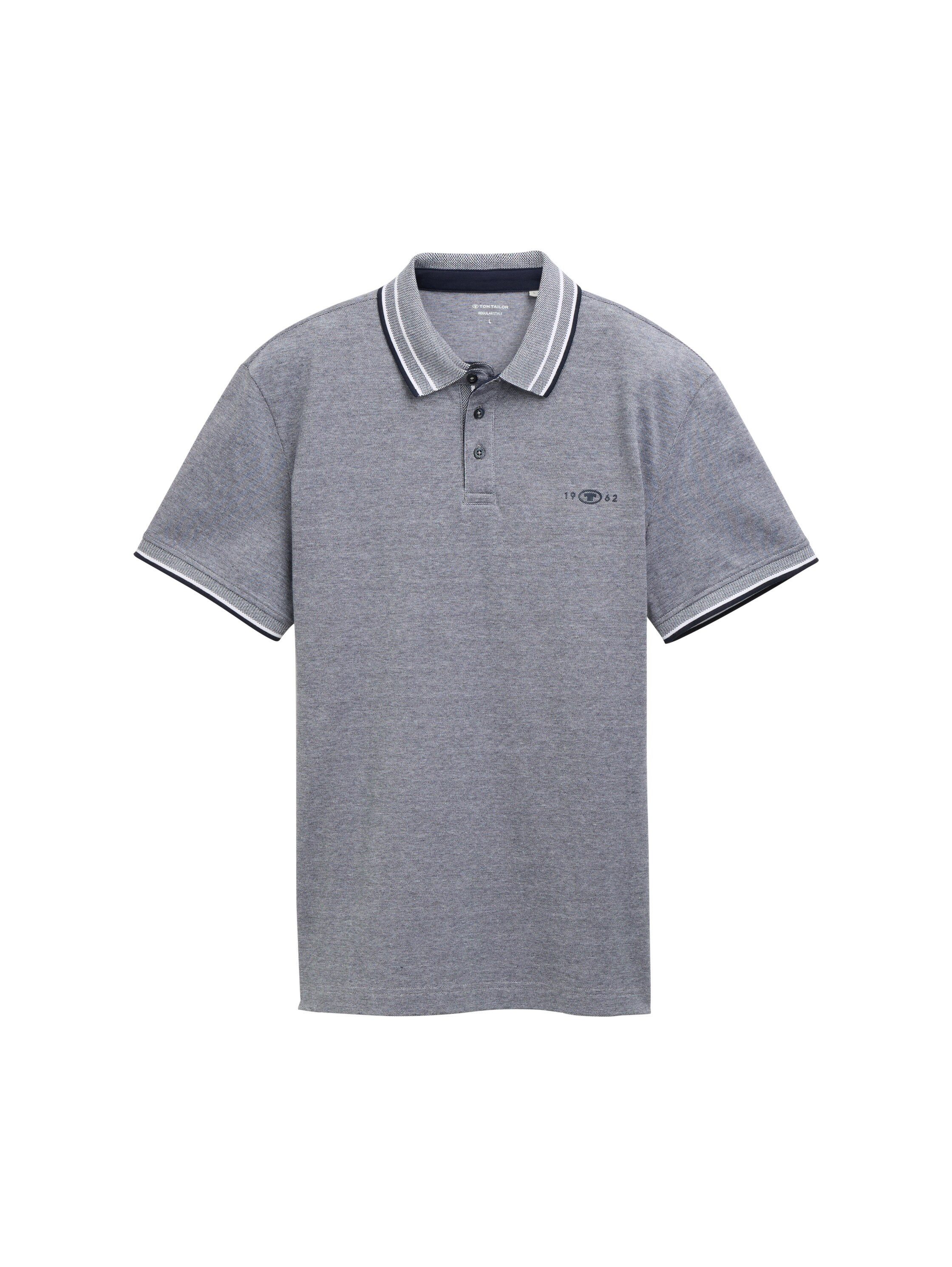 Tom Tailor Poloshirt met geborduurd logo