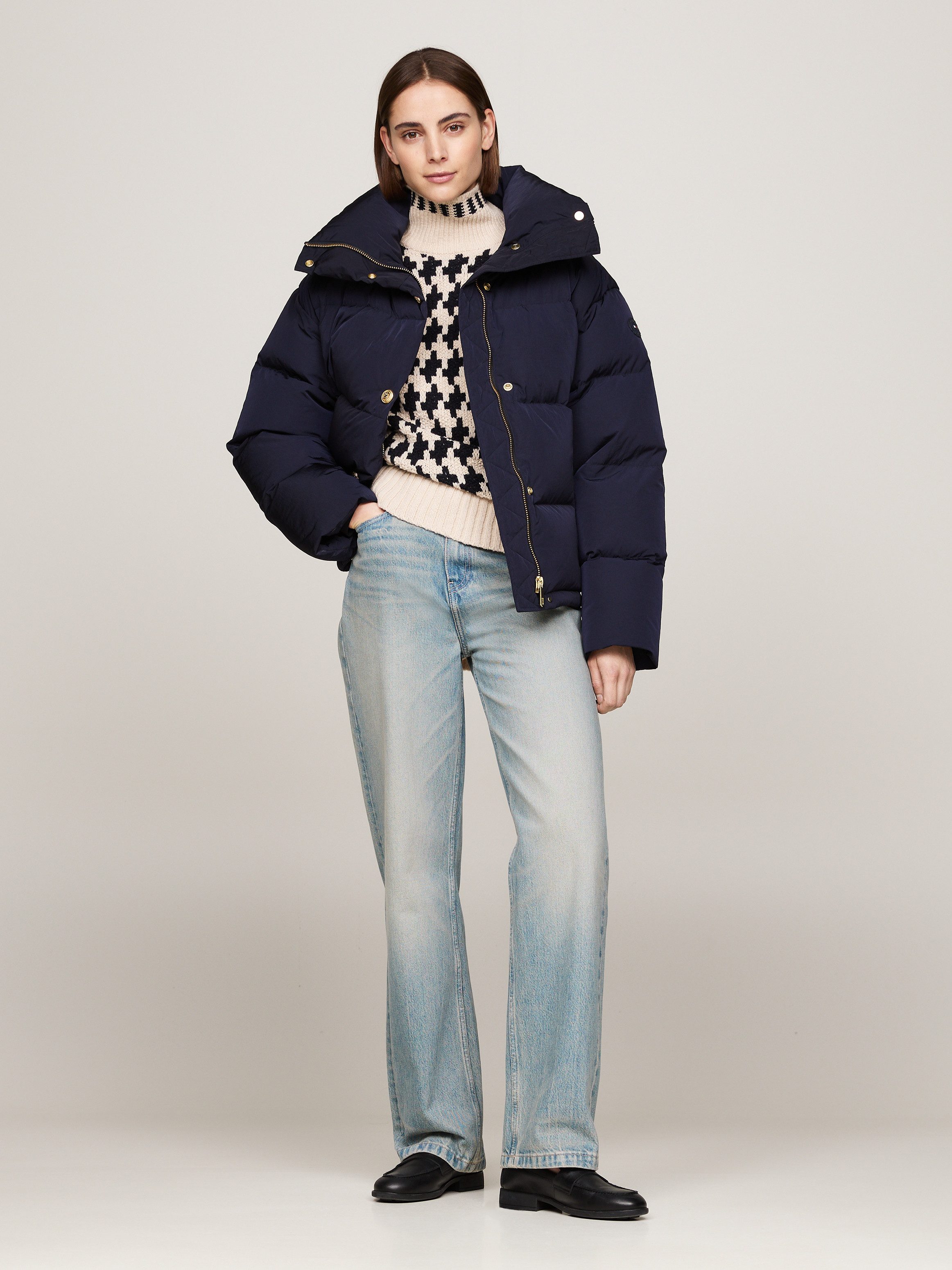 Tommy Hilfiger Gewatteerde jas met logo-embossing
