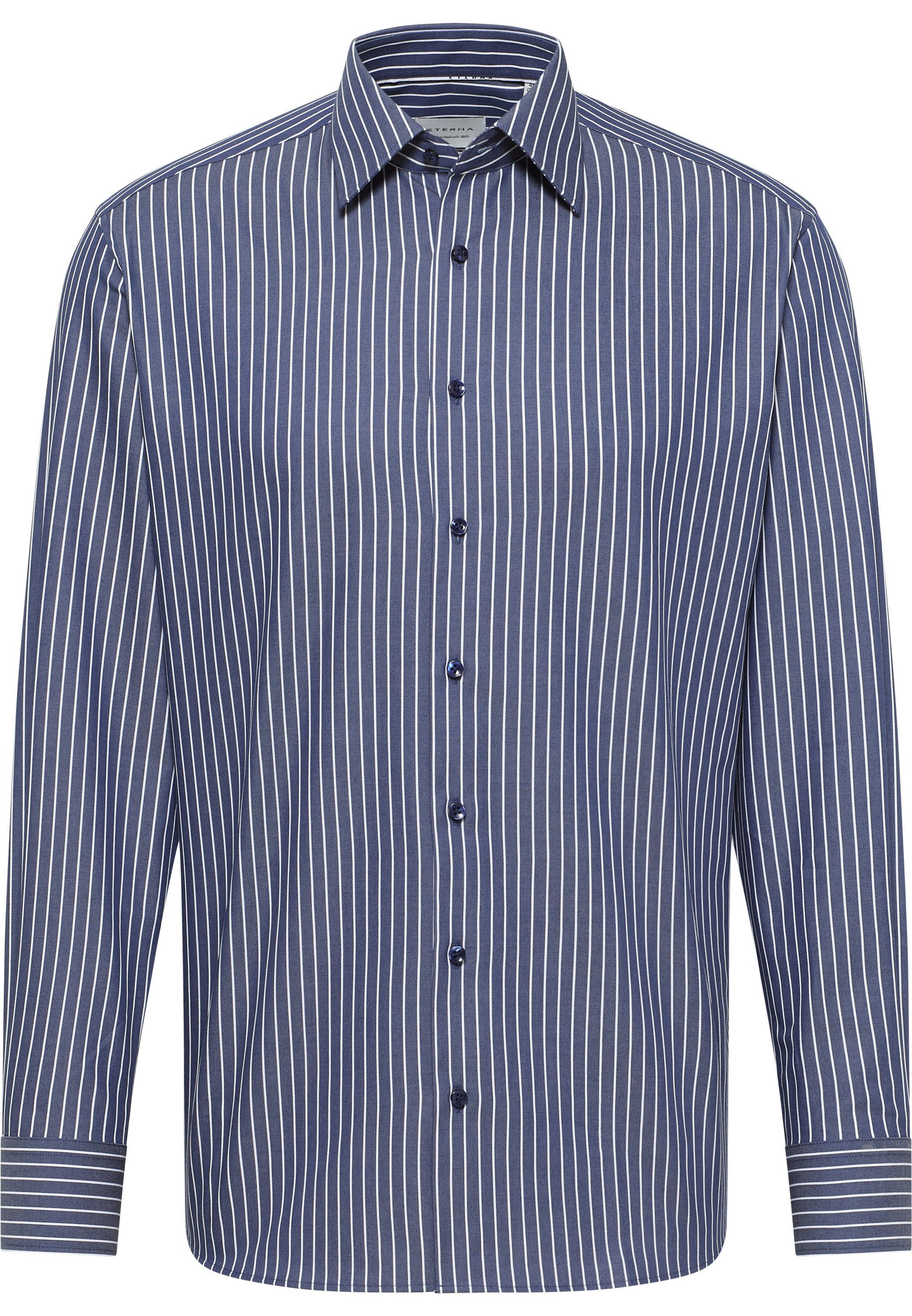 Eterna Overhemd met lange mouwen MODERN FIT NON IRON (strijkvrij)