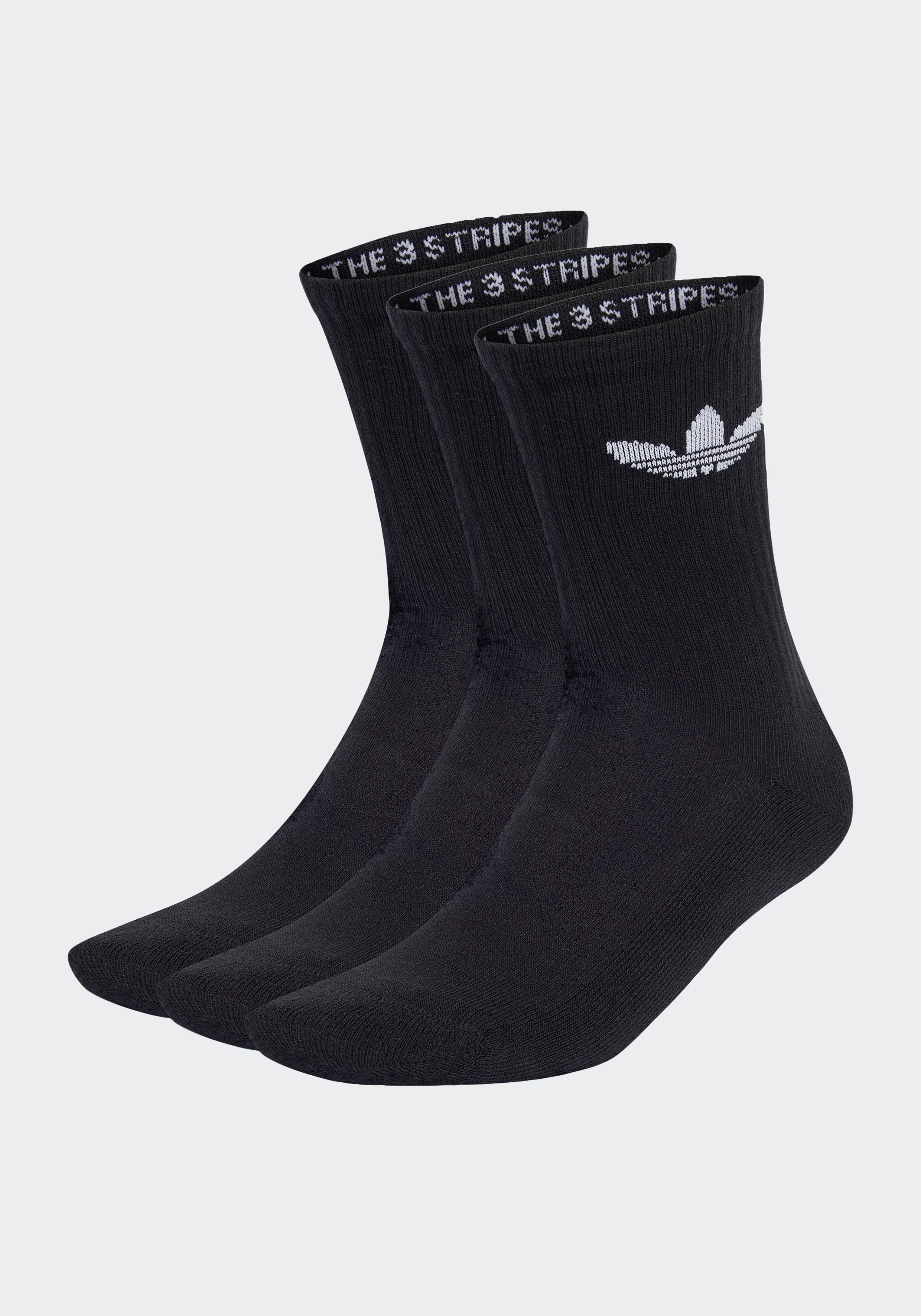 adidas Originals Sportsokken TREFOIL CUSHION CREW SOKKEN, 3 PAAR (3 paar)