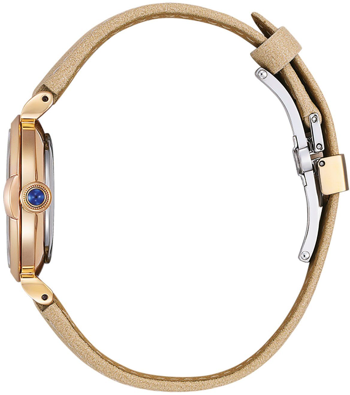 Citizen Solarhorloge EM1074-15D Polshorloge, dameshorloge, roestvrijstalen armband, saffierglas