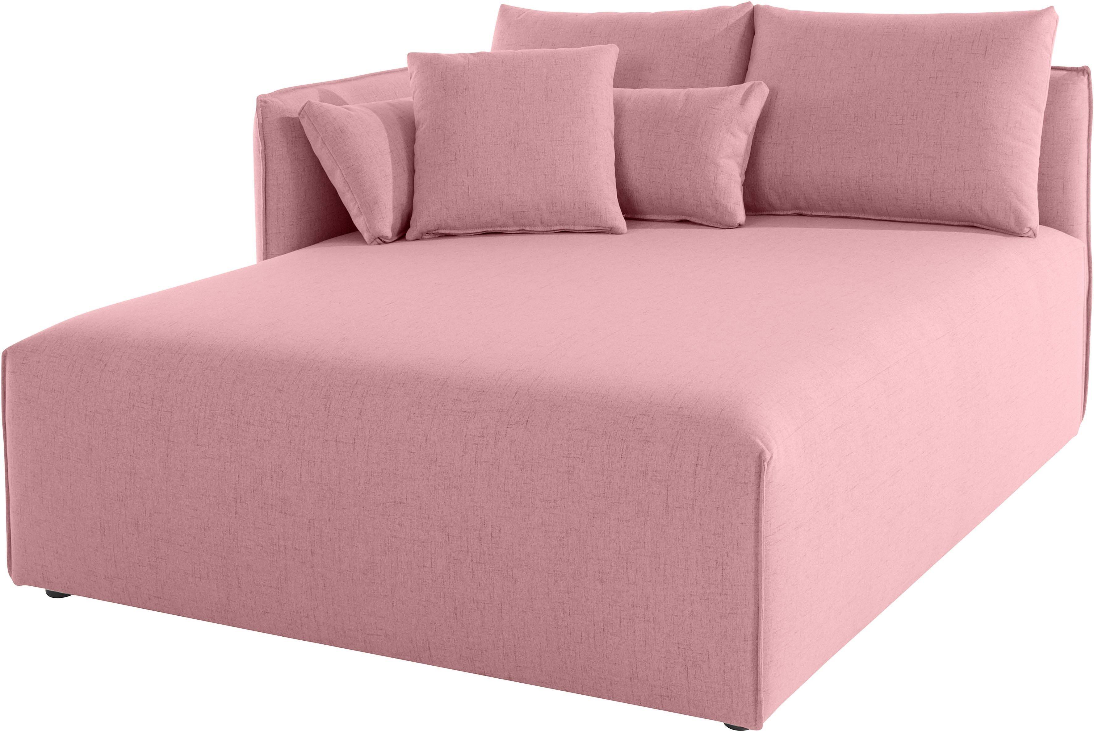 andas Ottomane Nöre Lounge-module - om zelf samen te stellen, breedte 138 cm, diepte 168 cm