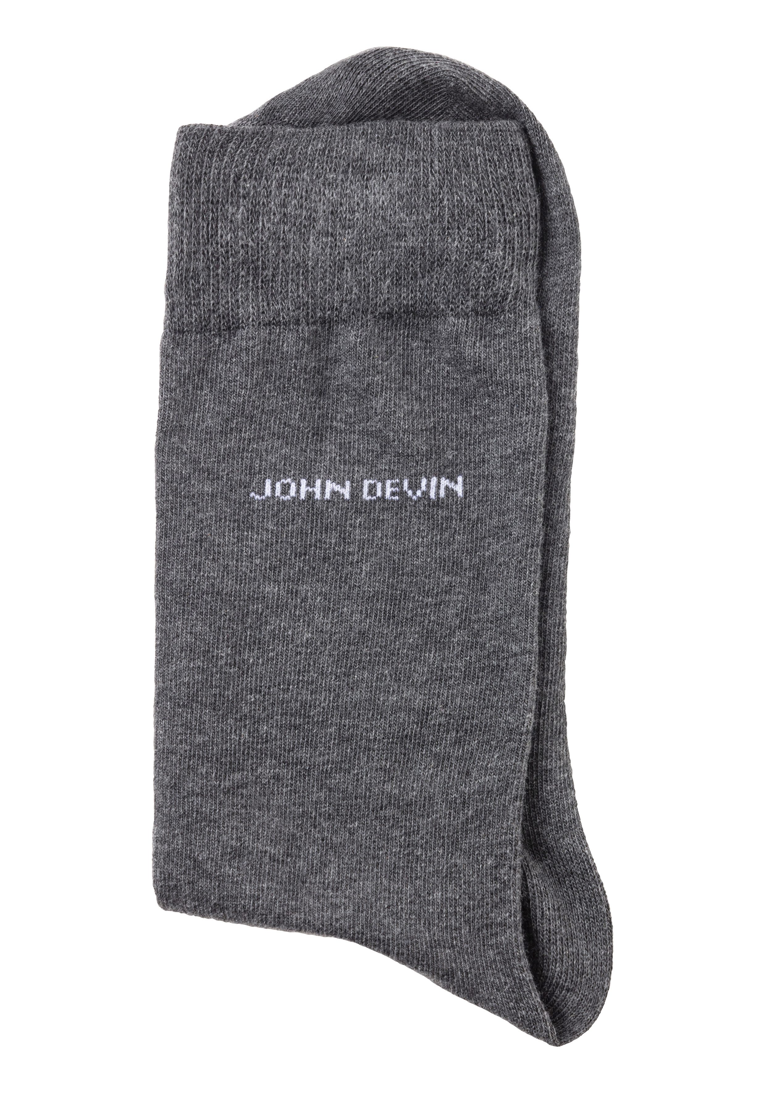John Devin Basic sokken voor elke dag (set, 7 paar)