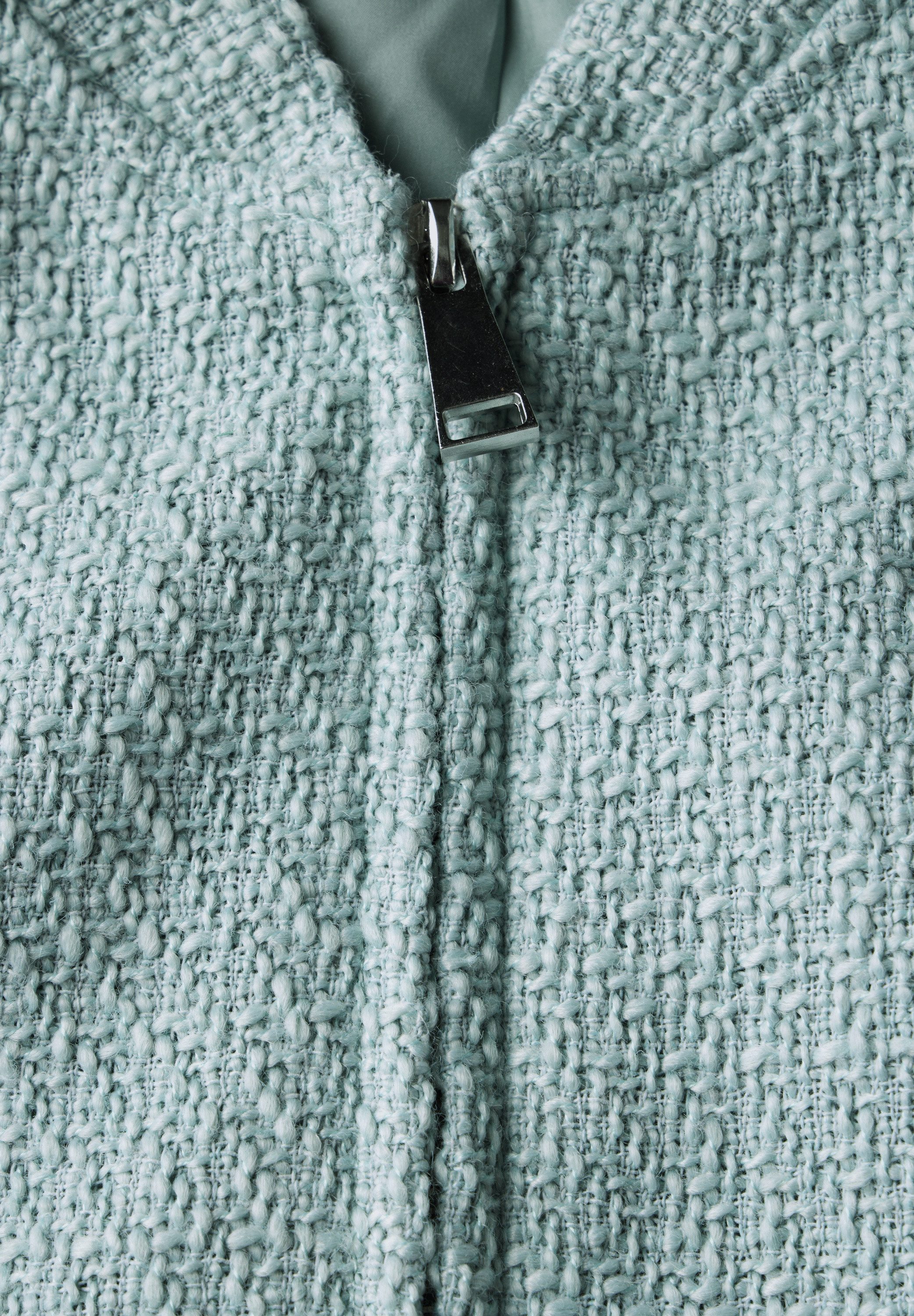Cecil Blouson in bouclé-look