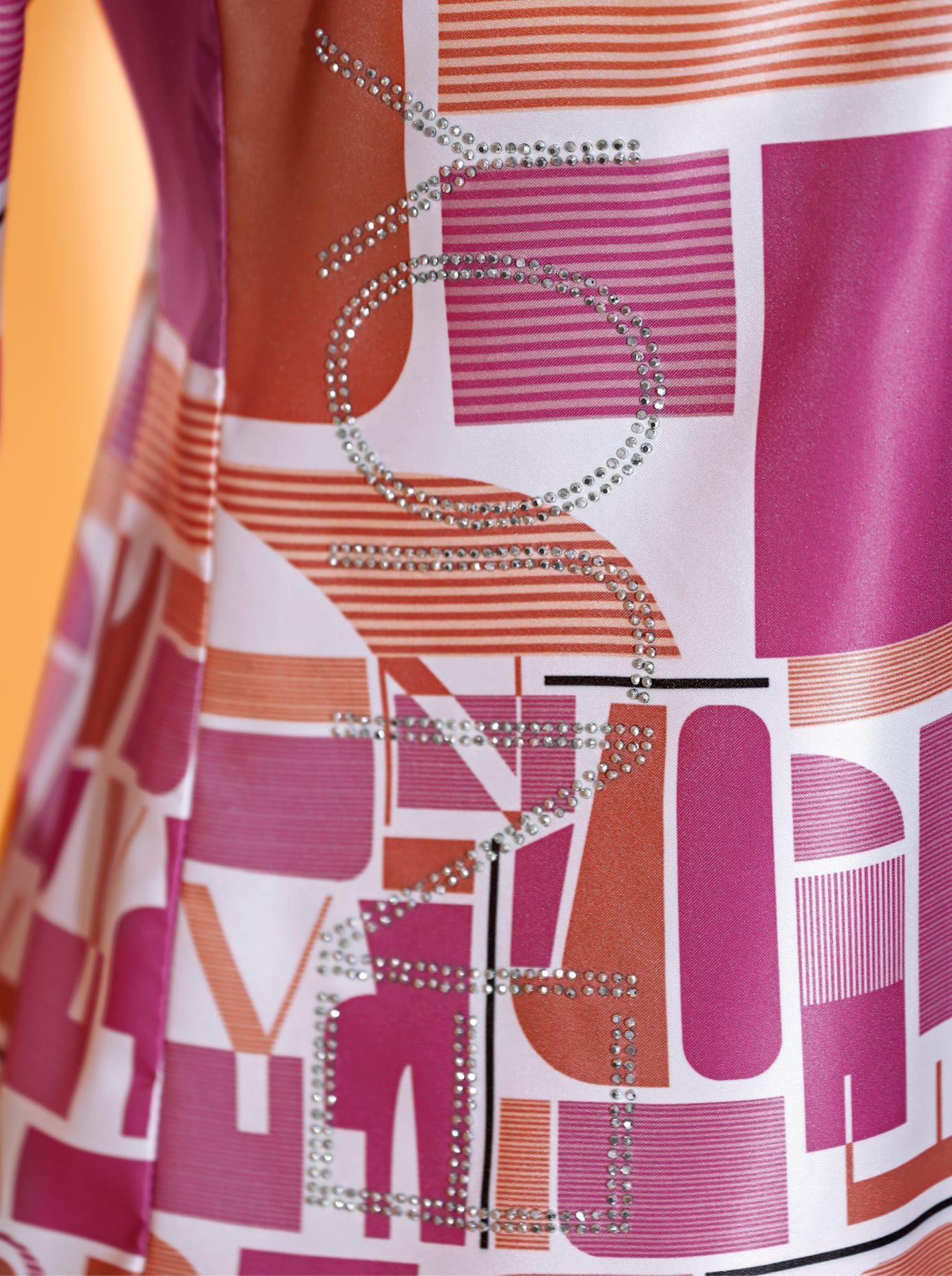 Creation L Gedessineerde blouse