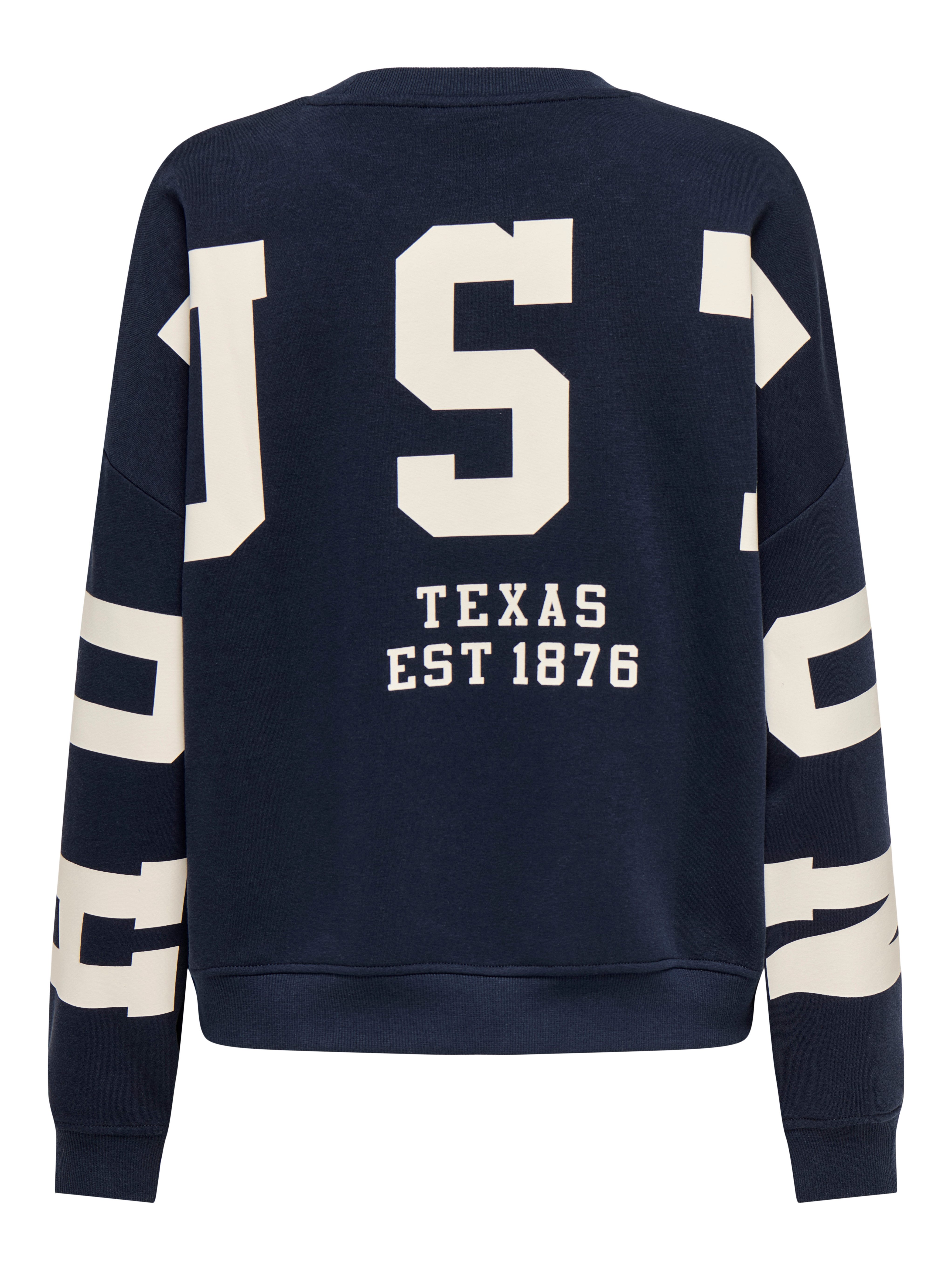 Only Sweatshirt ONLSWEAT L/S BACK/SLEEVE PRINT SWT NOOS