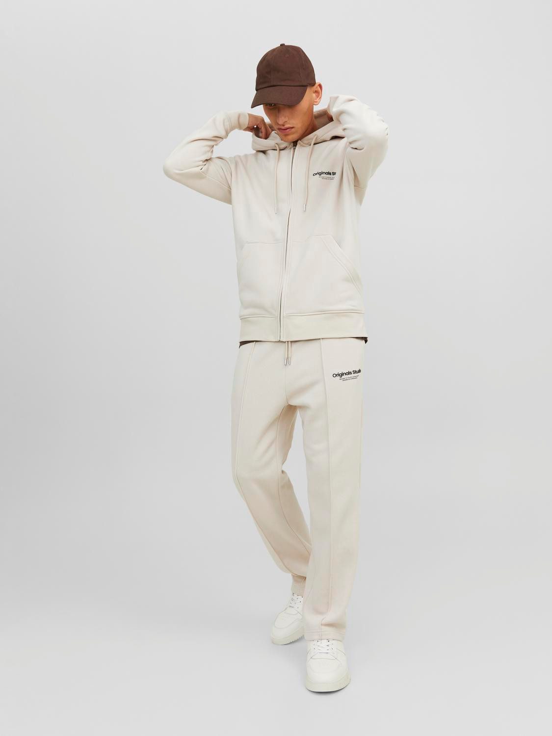 Jack & Jones Sweatshirt JORVESTERBRO SWEAT ZIP HOOD NOOS