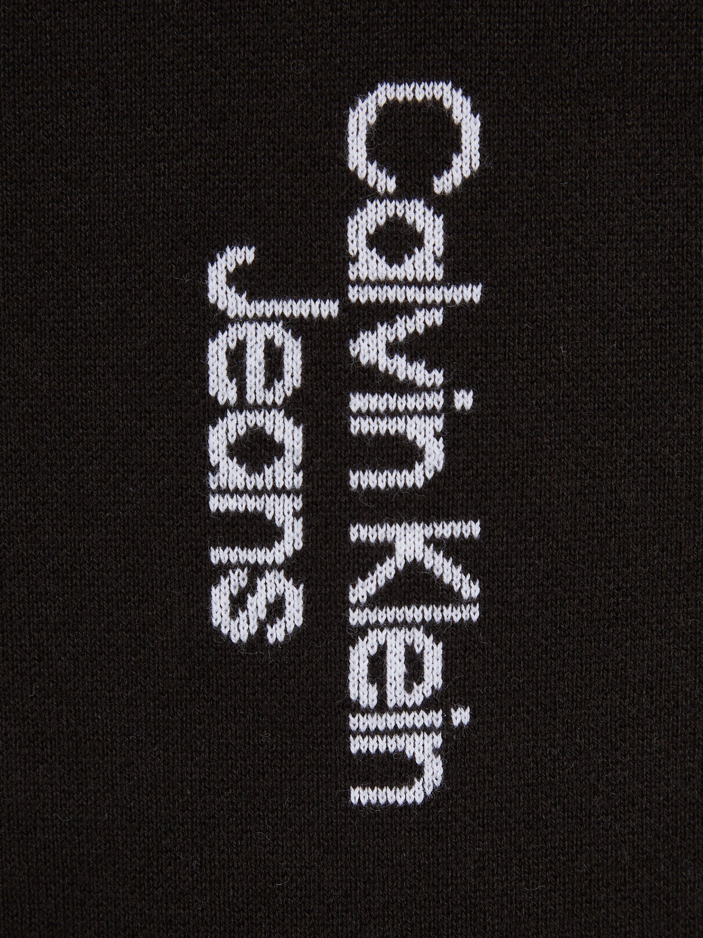 Calvin Klein Trui met ronde hals STACKED LOGO AOP SWEATER